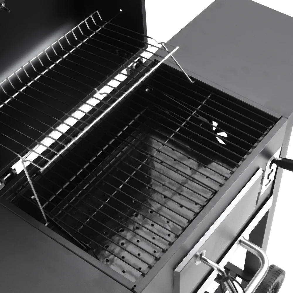 Outdoor Carbon Steel Charcoal Grill - Image 9