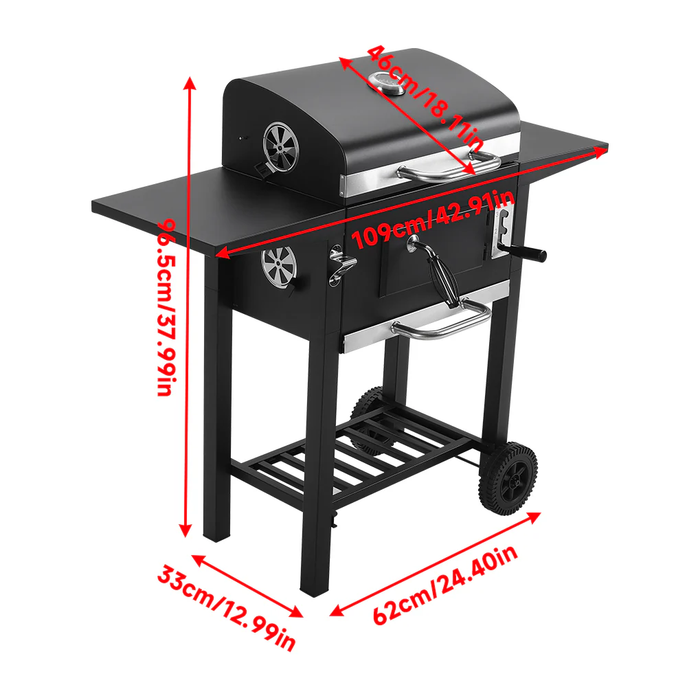 Outdoor Garden Charcoal Grill - Image 10