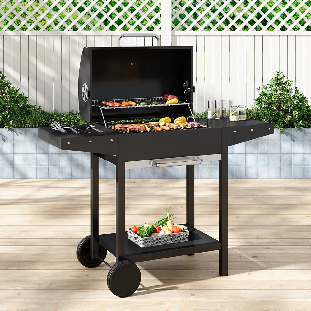 Outdoor Garden Charcoal Grill - Image 2