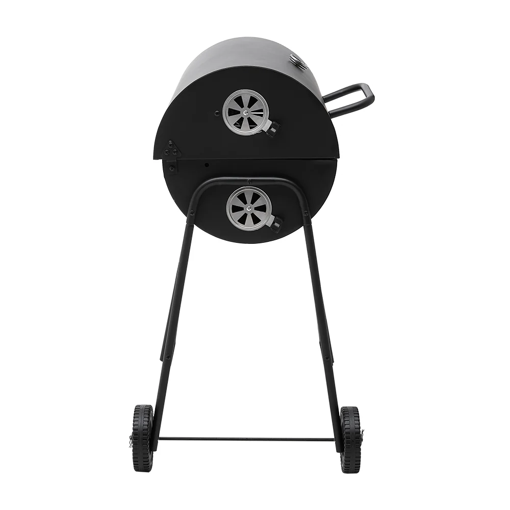 Outdoor Garden Charcoal Smoker BBQ Grill With Wheels - Image 5