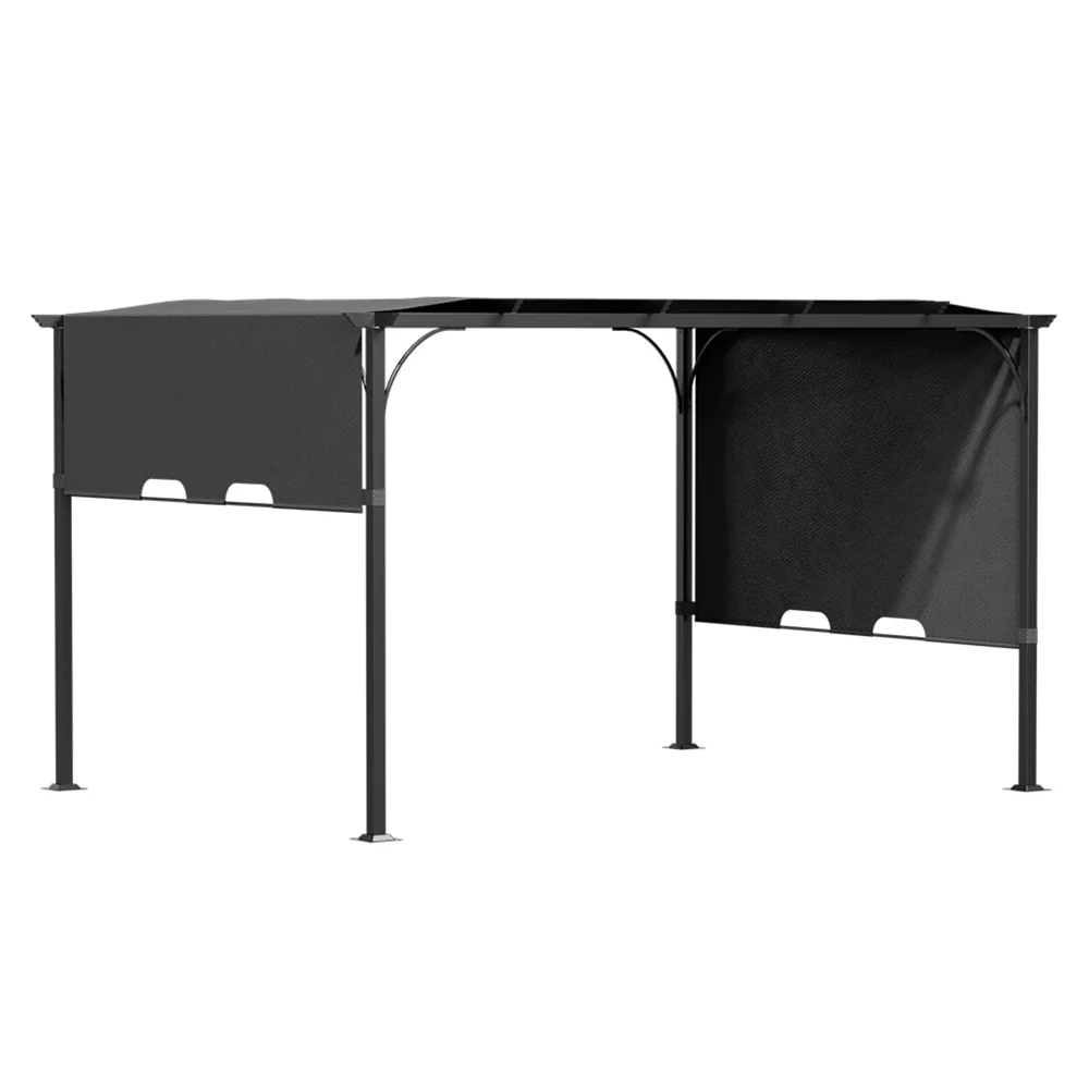 Outdoor Pergola with Adjustable Canopy