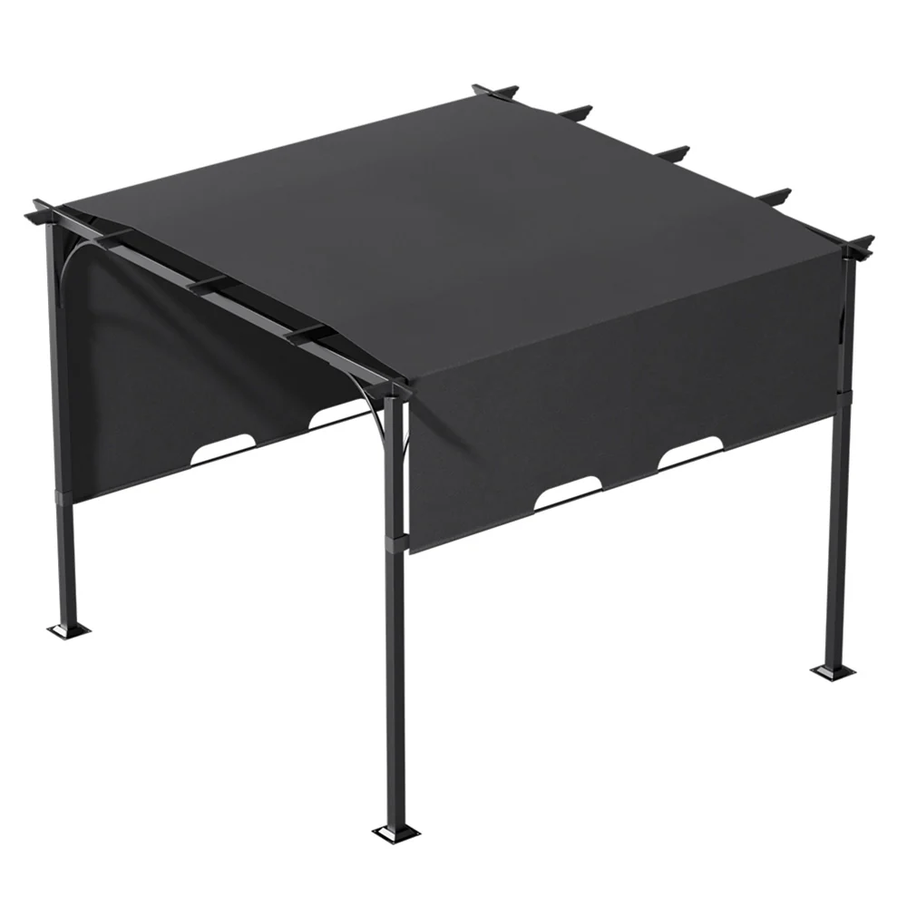 Outdoor Pergola with Adjustable Canopy - Image 5