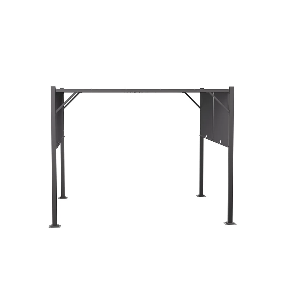 Outdoor Retractable Steel Pergola with Canopy - Image 6