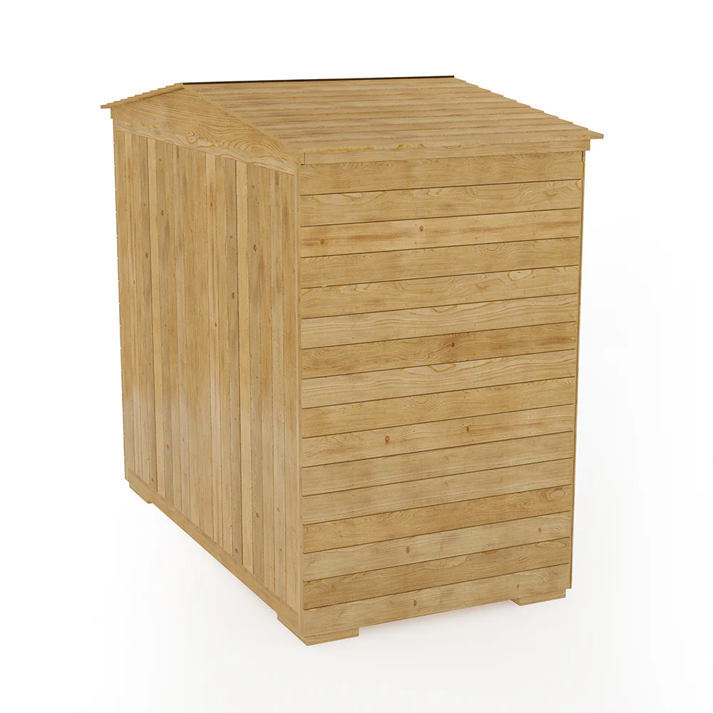 Outdoor Wooden Garden Storage Tool Shed Cabinet - Image 6