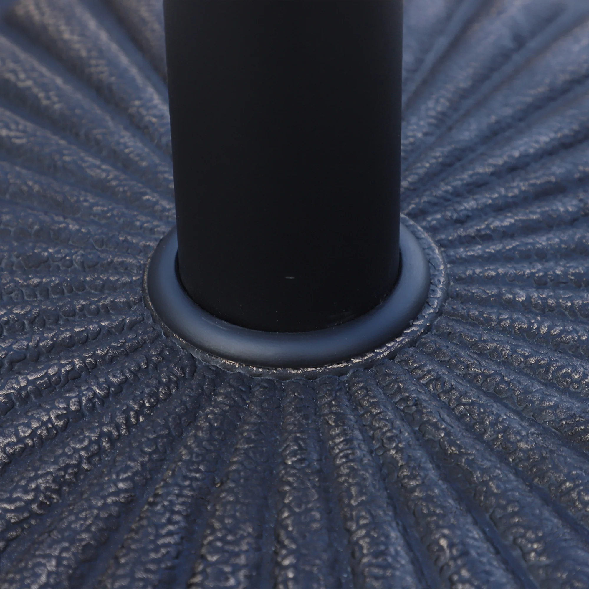 Outsunny 14kg Garden Parasol Base, Round Resin Sun Umbrella Base, Bronze - Image 9