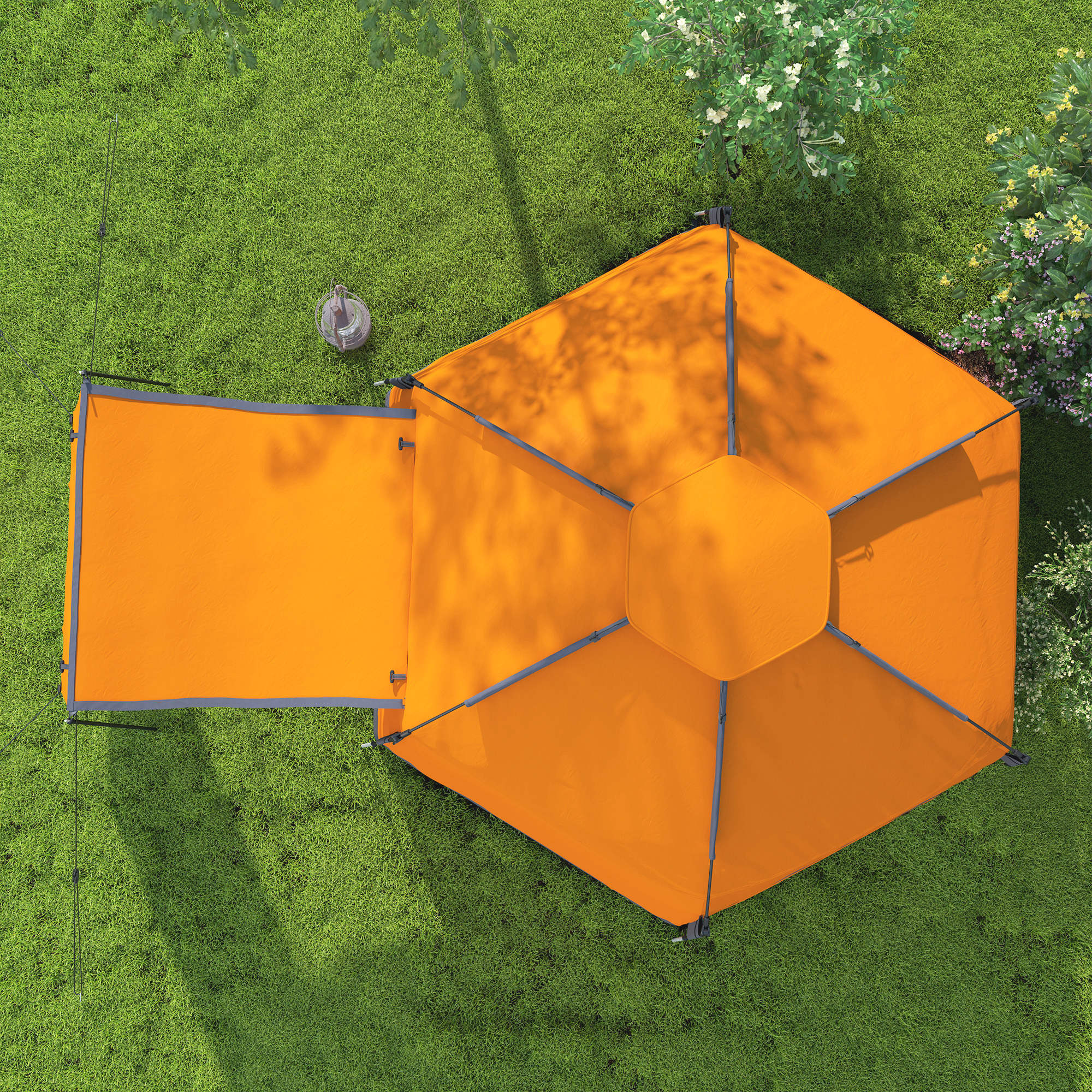Outsunny 2-4 Person Tent, Instant Pop Up Camping Tent - Image 18