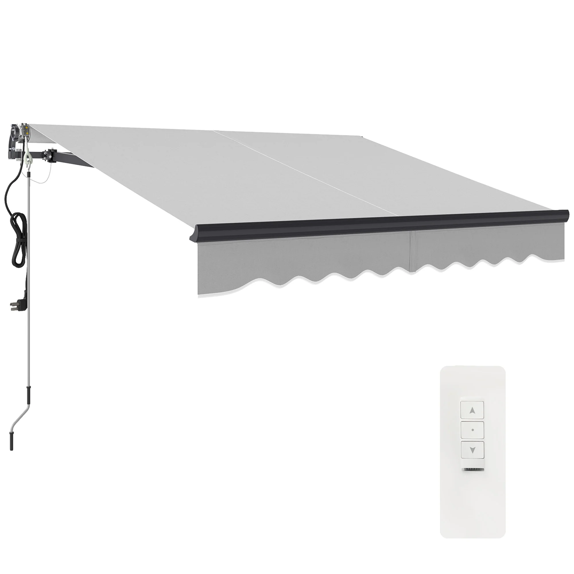 Outsunny 2.5 x 2m Electric Retractable Awning w/ Aluminium Frame - Image 19