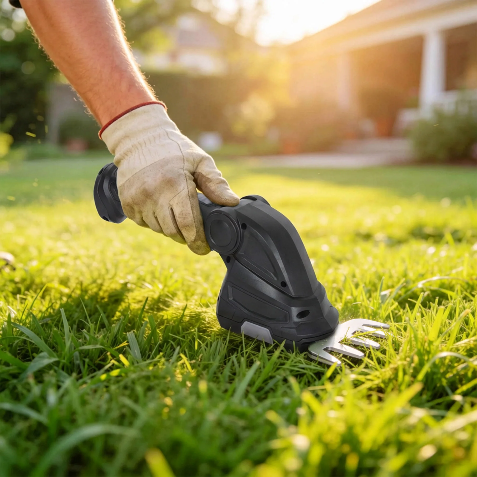 Outsunny 2-in-1 Cordless Hedge Trimmer & Grass Shear with 2000mAh Batteries - Image 9