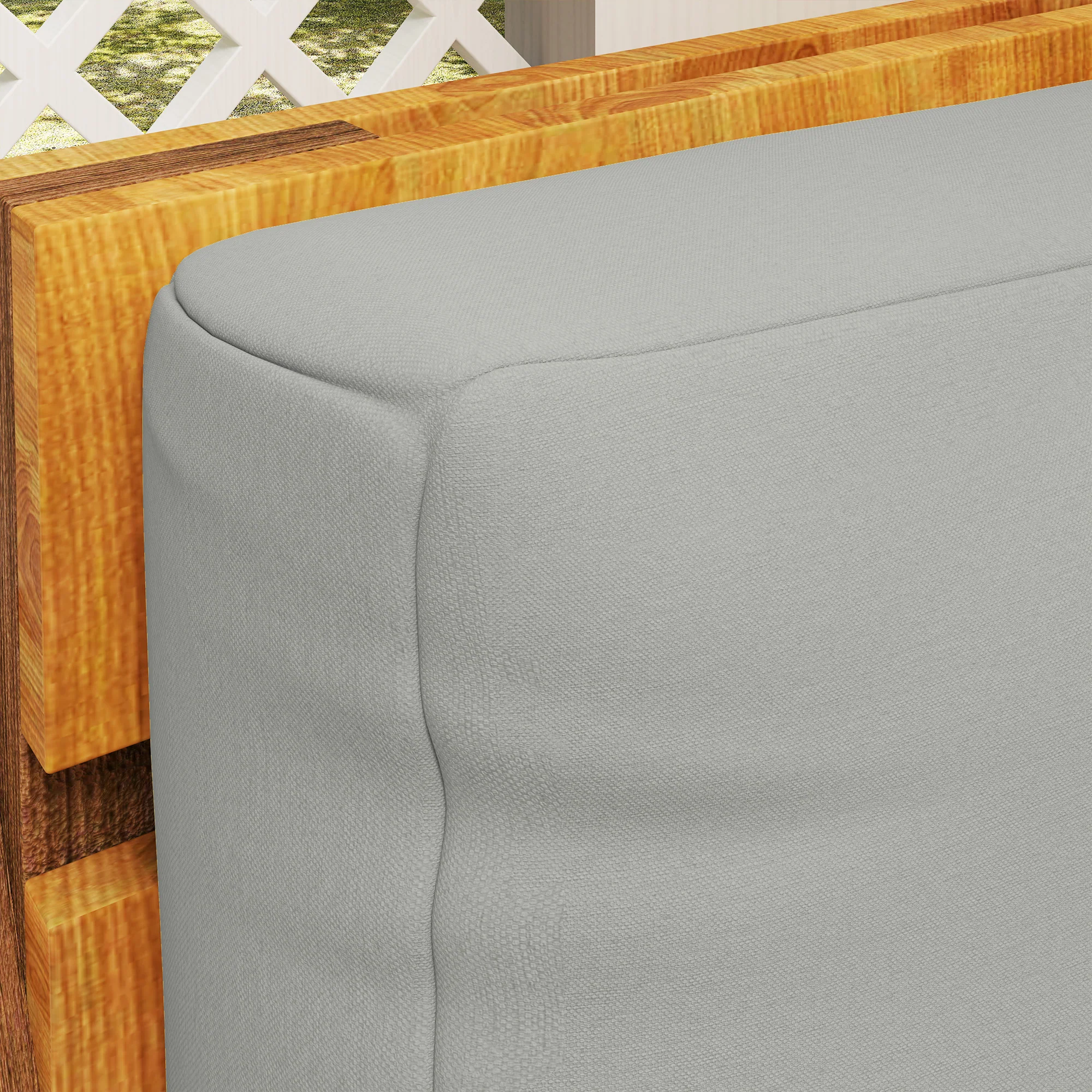 Outsunny 2 Seat Pallet Cushions 20cm Thick Outdoor Seat Pads - Image 27