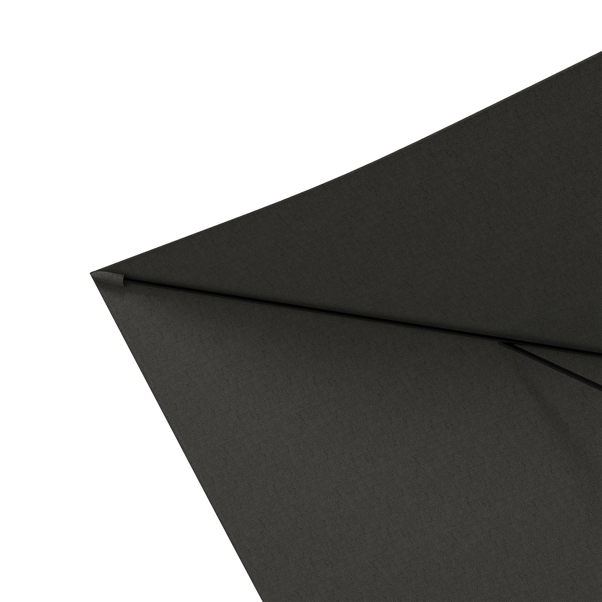 Outsunny 2 X 3(m) Garden Parasol Rectangular Market Umbrella W/ Crank - Brown/Beige/Black/Grey - Image 33
