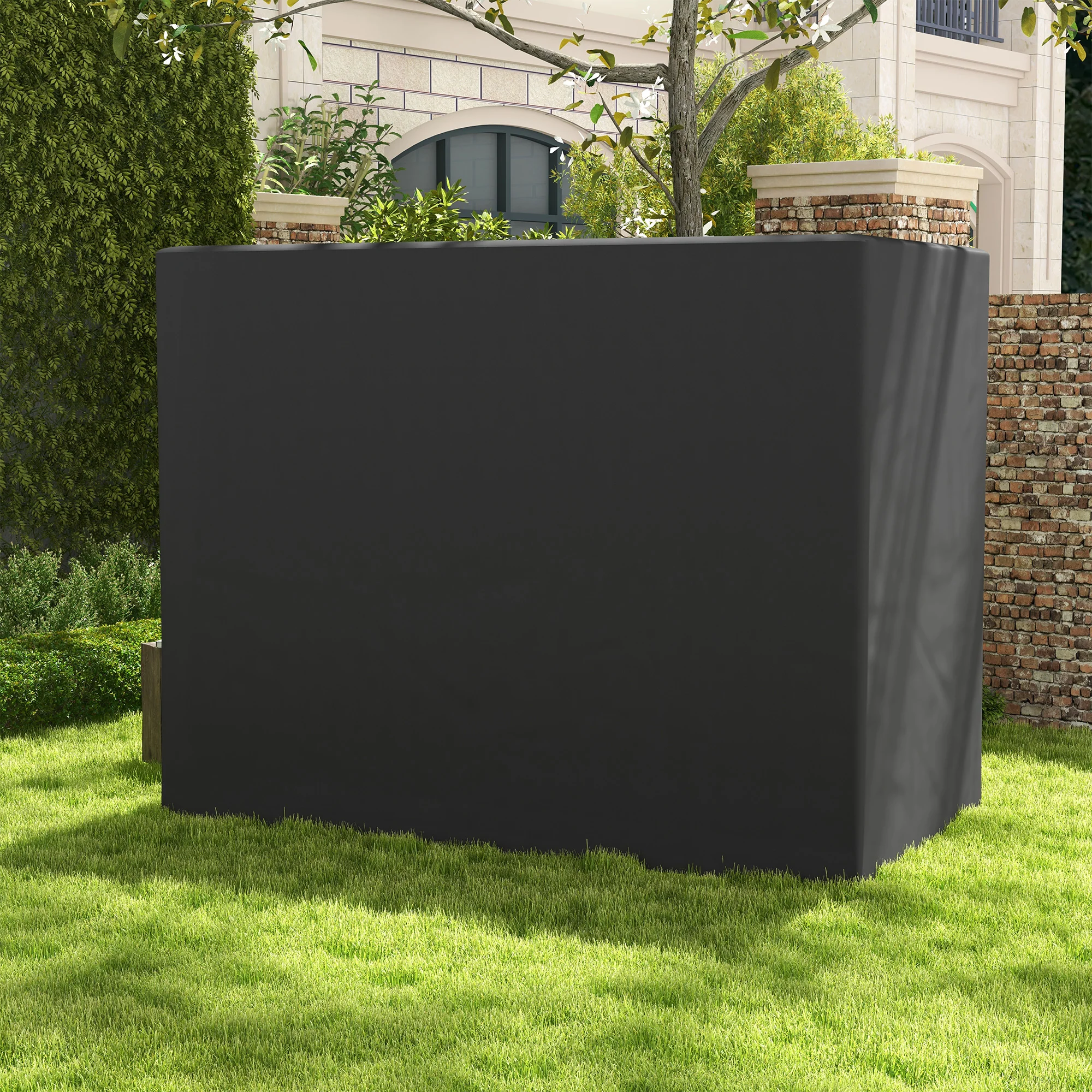 Outsunny 240x133cm 3-Seat Outdoor Garden Swing Chair Cover Water UV Resistant - Image 8