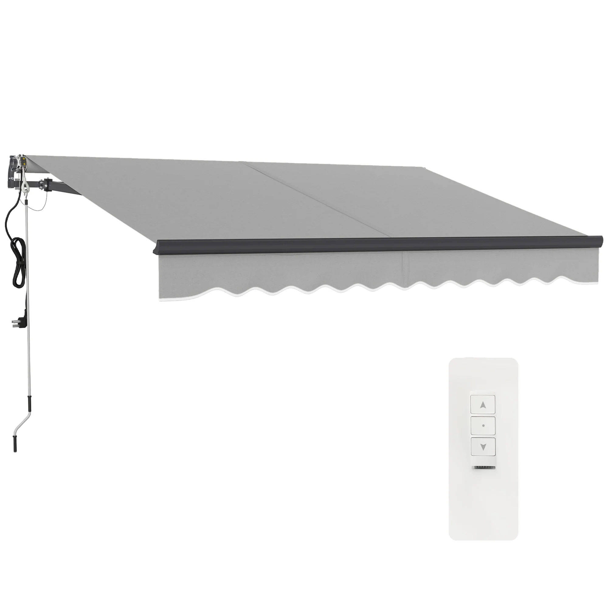Outsunny 3 X 2.5m Electric Retractable Awning W/ Aluminium Frame - Image 19