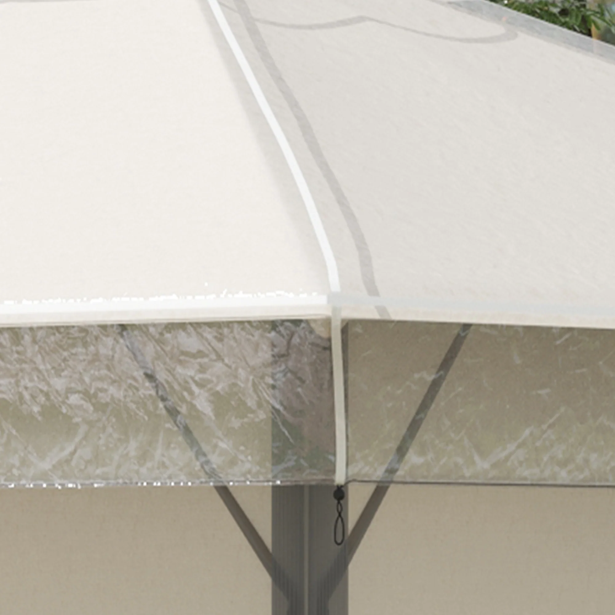 Outsunny 3 X 3 (m) Gazebo Protective Cover, Waterproof Cover For Canopy, Tent - Image 7