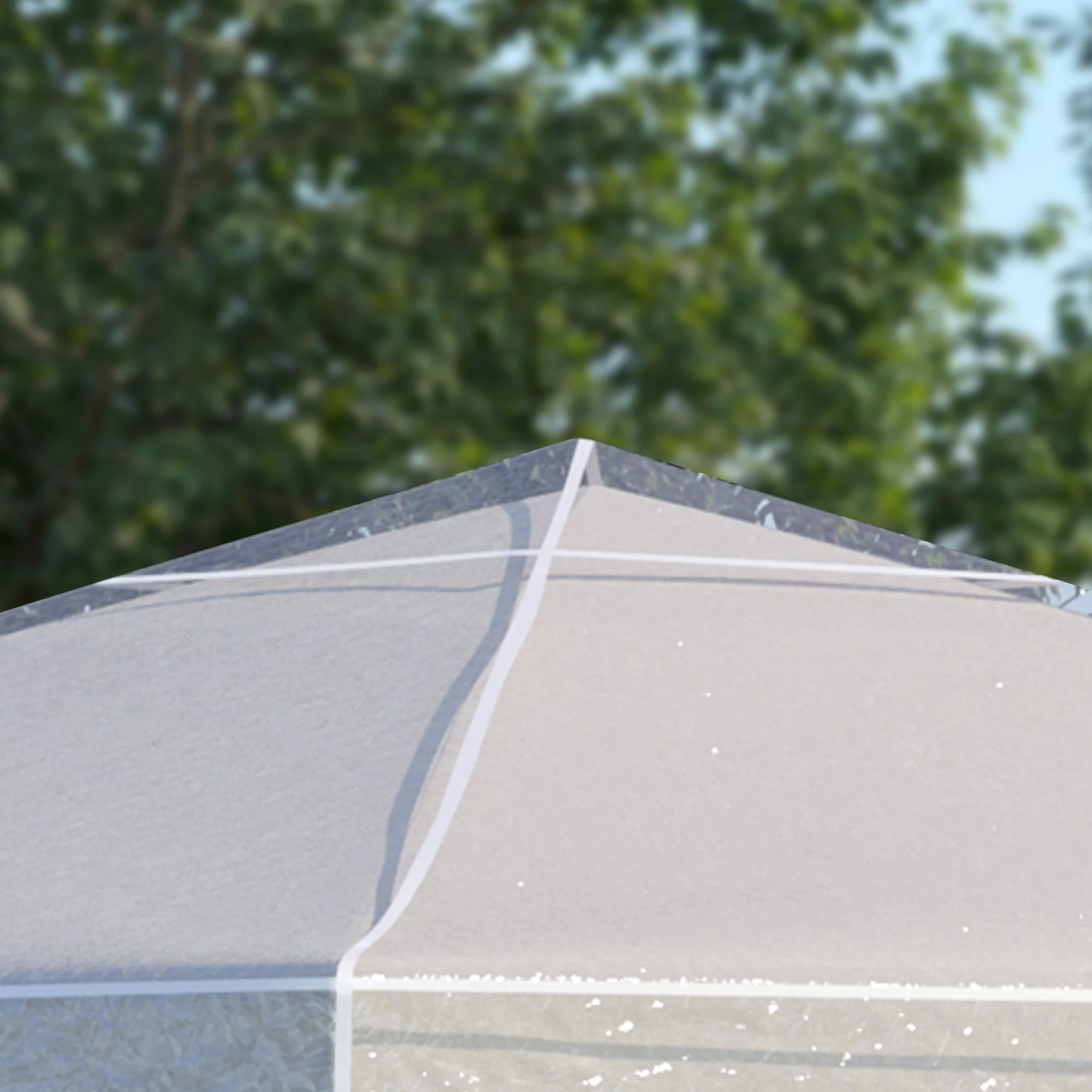 Outsunny 3 X 3 (m) Gazebo Protective Cover, Waterproof Cover For Canopy, Tent - Image 8