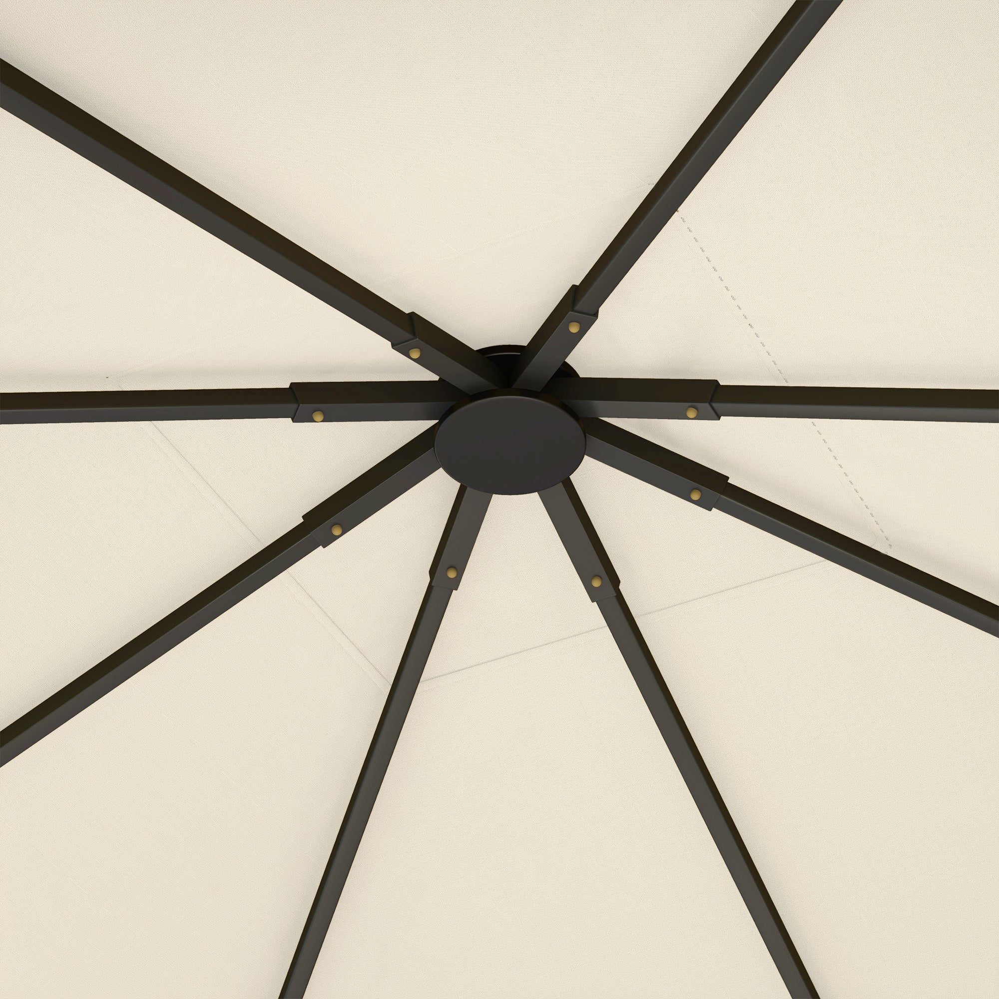 Outsunny 3 X 3(m) Gazebo Canopy Replacement Cover With Drain Holes - Image 27