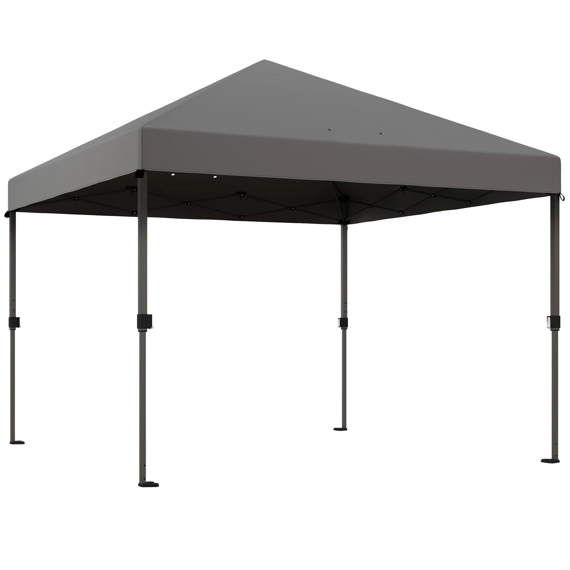 Outsunny 3 X 3(m) Pop Up Gazebo, Instant Shelter With 1-Button Push - Blue/Grey/Green/White - Image 18