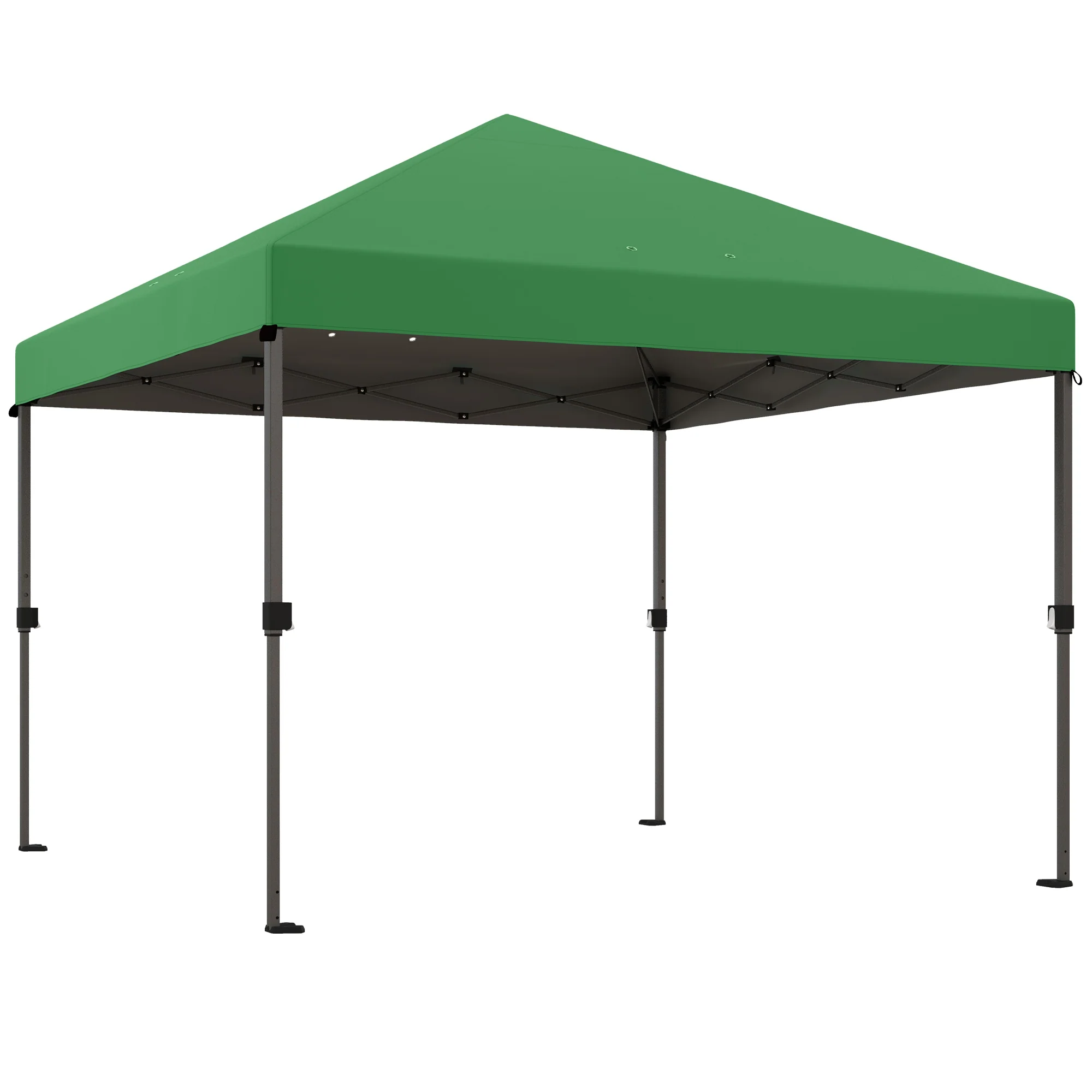 Outsunny 3 X 3(m) Pop Up Gazebo, Instant Shelter With 1-Button Push - Blue/Grey/Green/White - Image 25