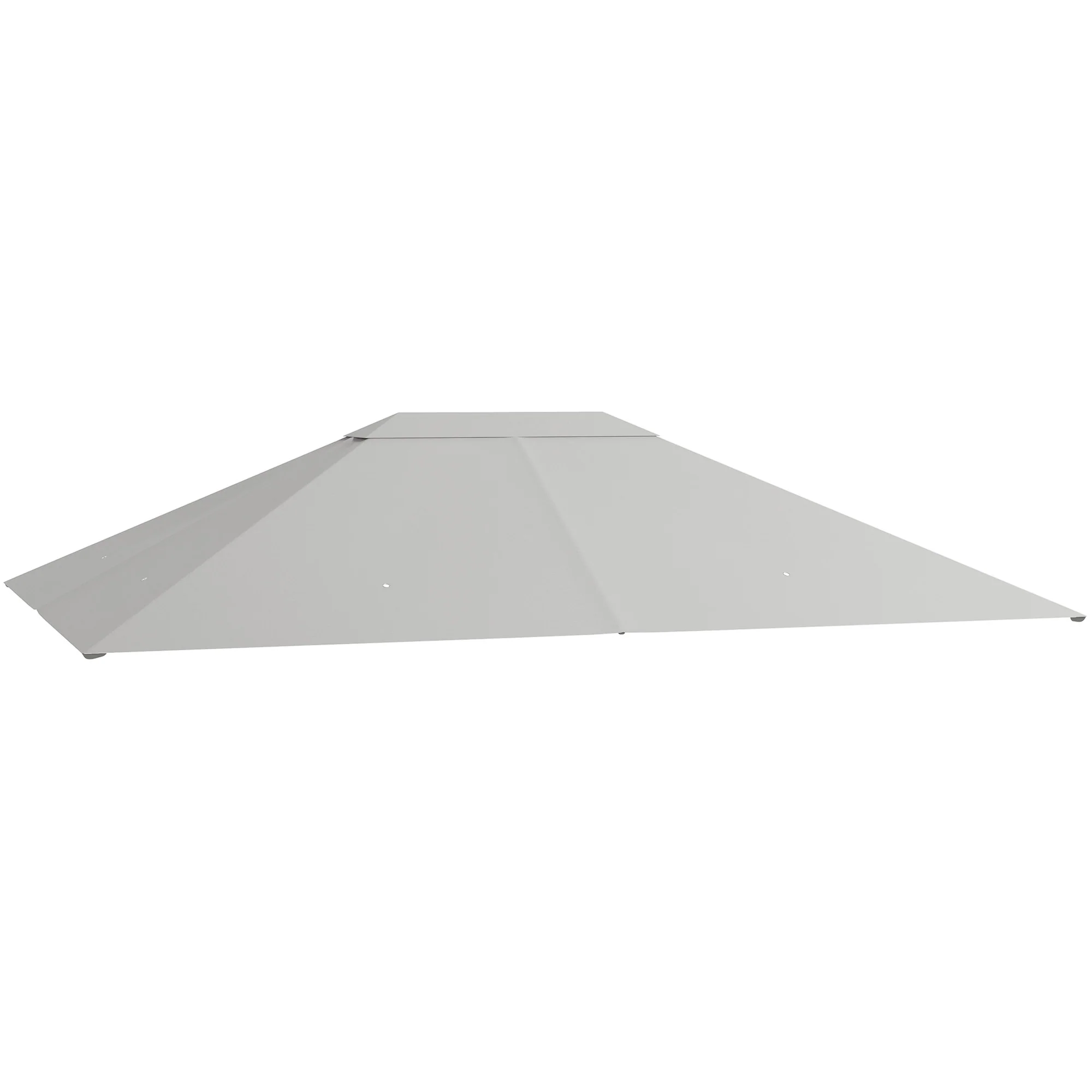 Outsunny 3 X 4m Gazebo Canopy Replacement Gazebo Roof Cover - Grey