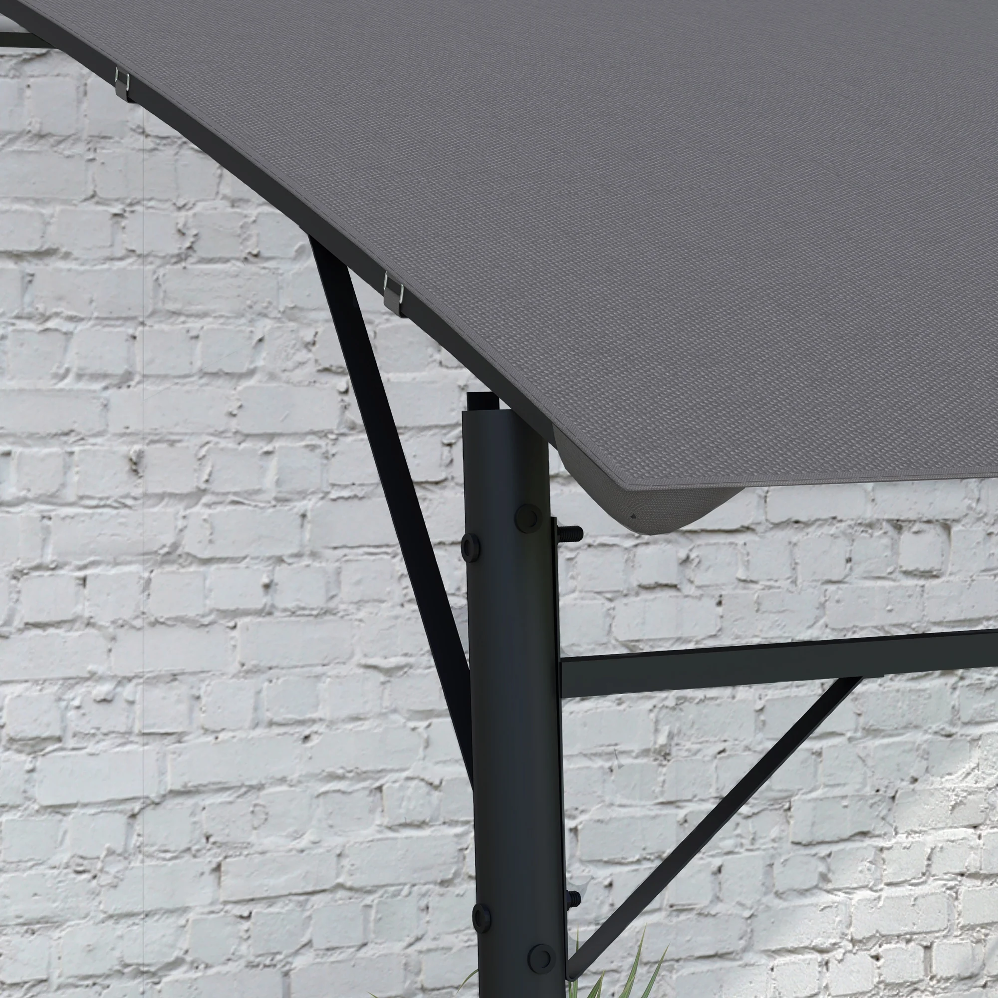 Outsunny 3 X 4m Metal Pergola, Outdoor Gazebo UV-Resistant Sun Shade Shelter - Image 8