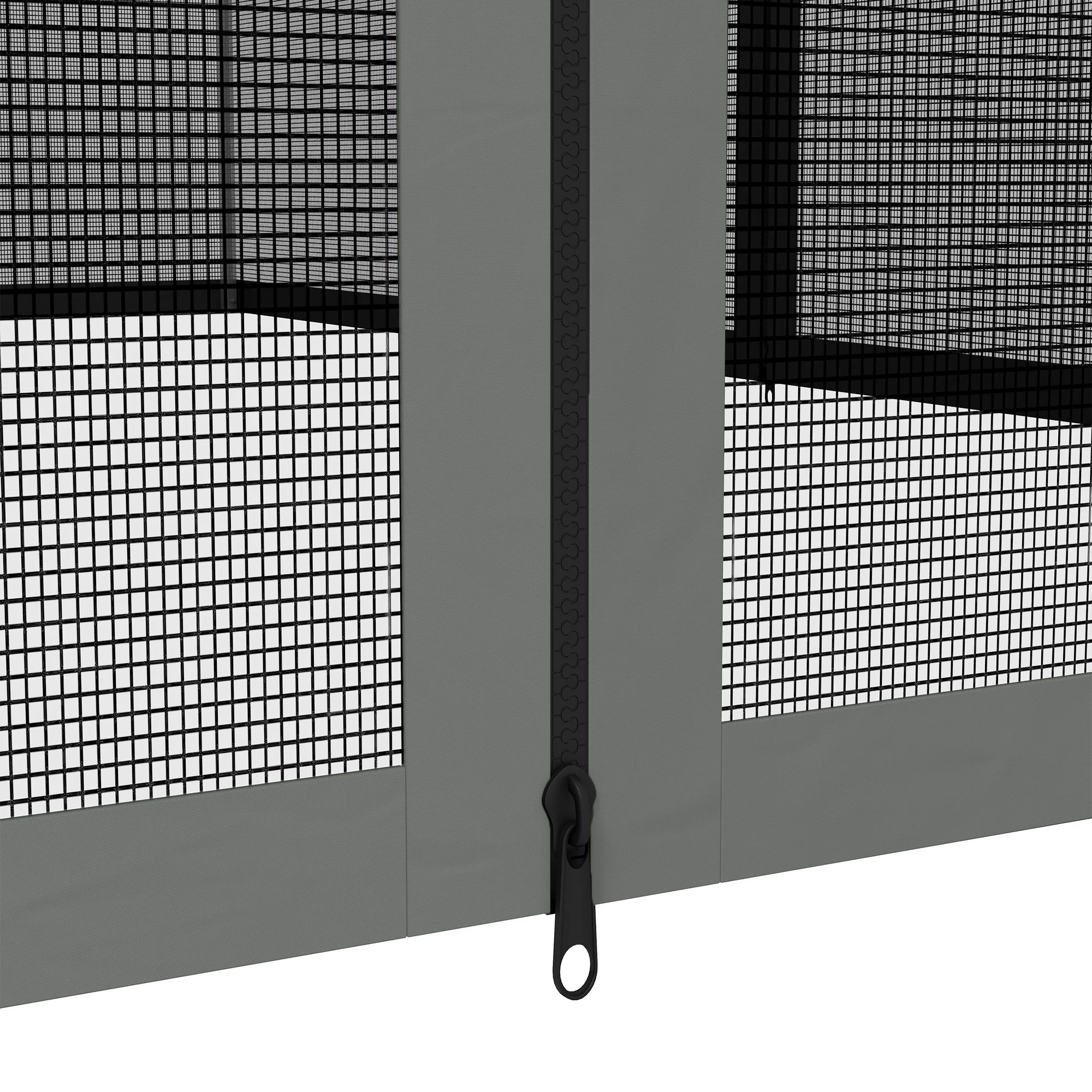 Outsunny 352 x 207cm Universal Replacement Gazebo Mesh Netting Screen Walls - Image 7