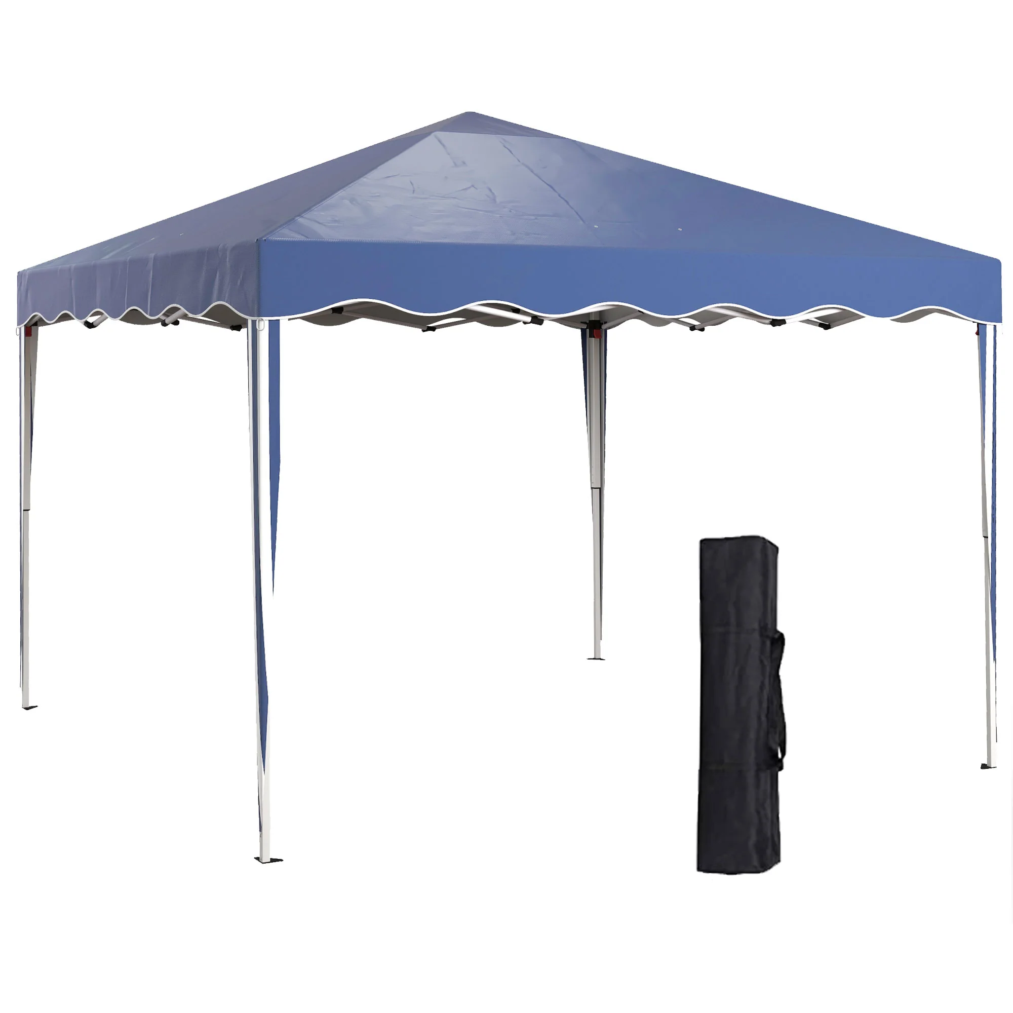 Outsunny 3x3(m) Pop Up Gazebo Marquee Tent For Garden W/ Carry Bag