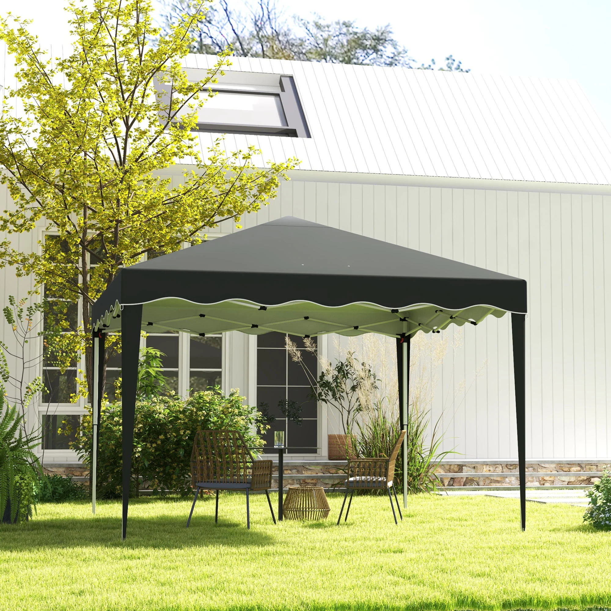 Outsunny 3x3(m) Pop Up Gazebo Marquee Tent For Garden W/ Carry Bag - Image 11