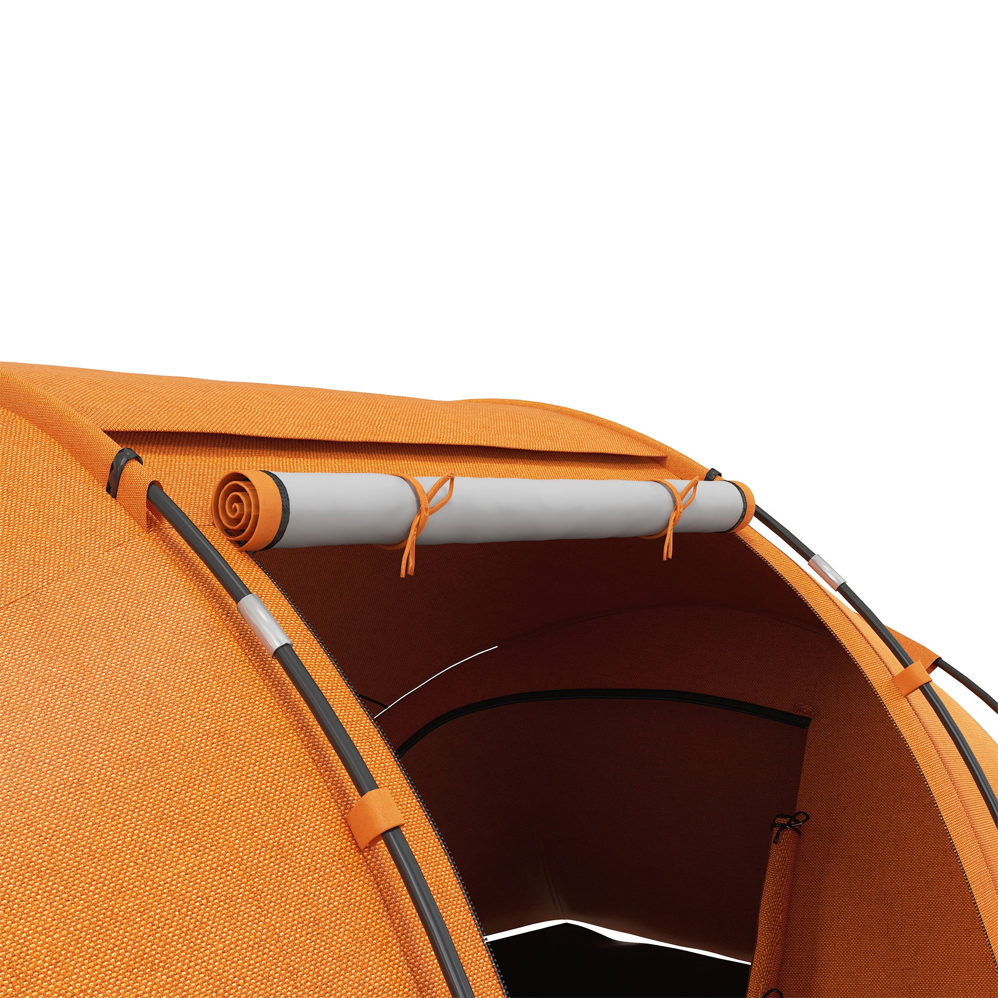 Outsunny 4-6 Persons Camping Tent Dome Family Travel Group Hiking Room Fishing - Image 8