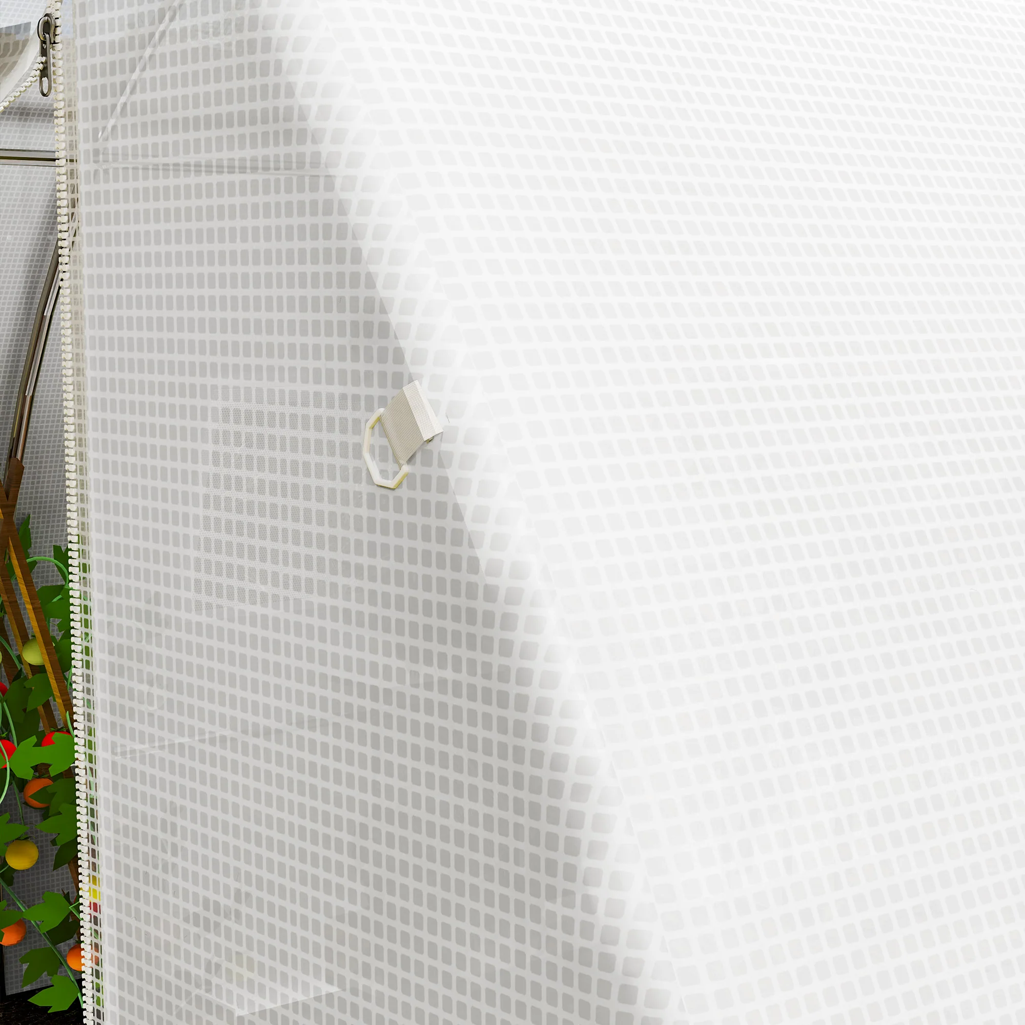 Outsunny 4 X 3 X 2m Greenhouse Replacement Cover ONLY For Tunnel Greenhouse - Image 17