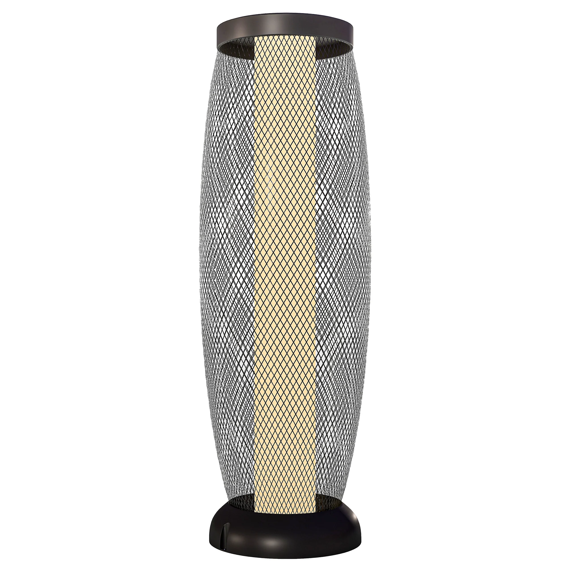 Outsunny 71.5 Cm Garden Solar Lamp, Metal Floor Lamp With Auto On/Off LED