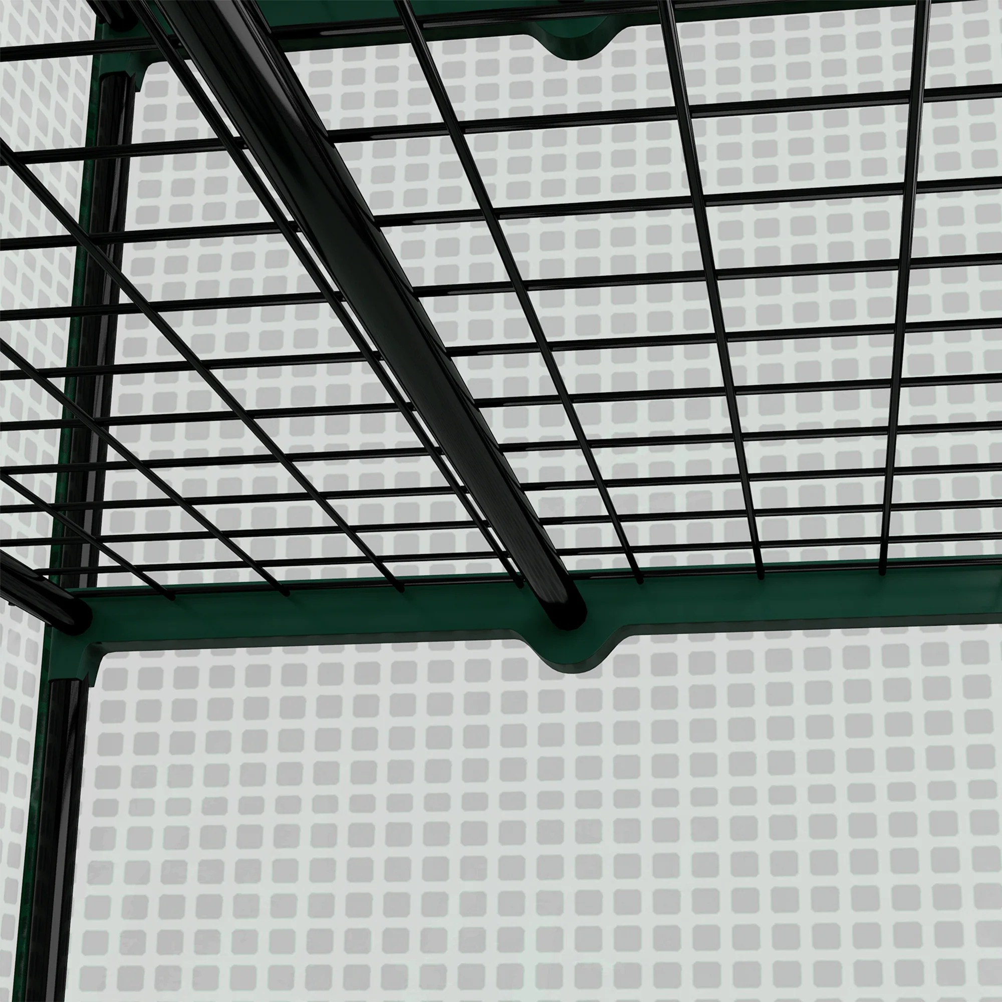 Outsunny 90 x 49 x 160cm Portable Mini Greenhouse with Shelves, Green - Image 9