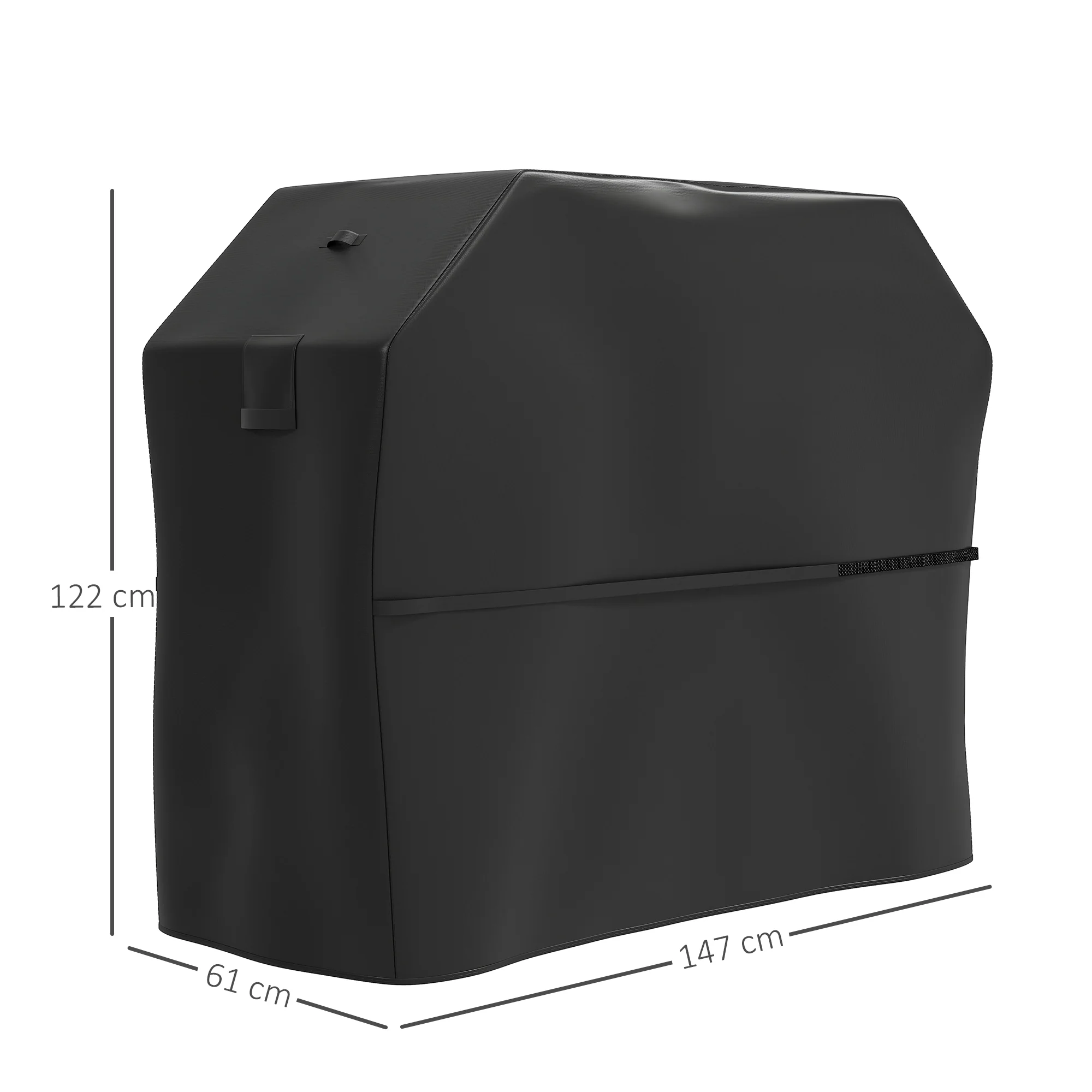 Outsunny Barbecue Cover, Waterproof UPF30+ Rip-Proof, 147 x 61 x 122 cm - Image 5