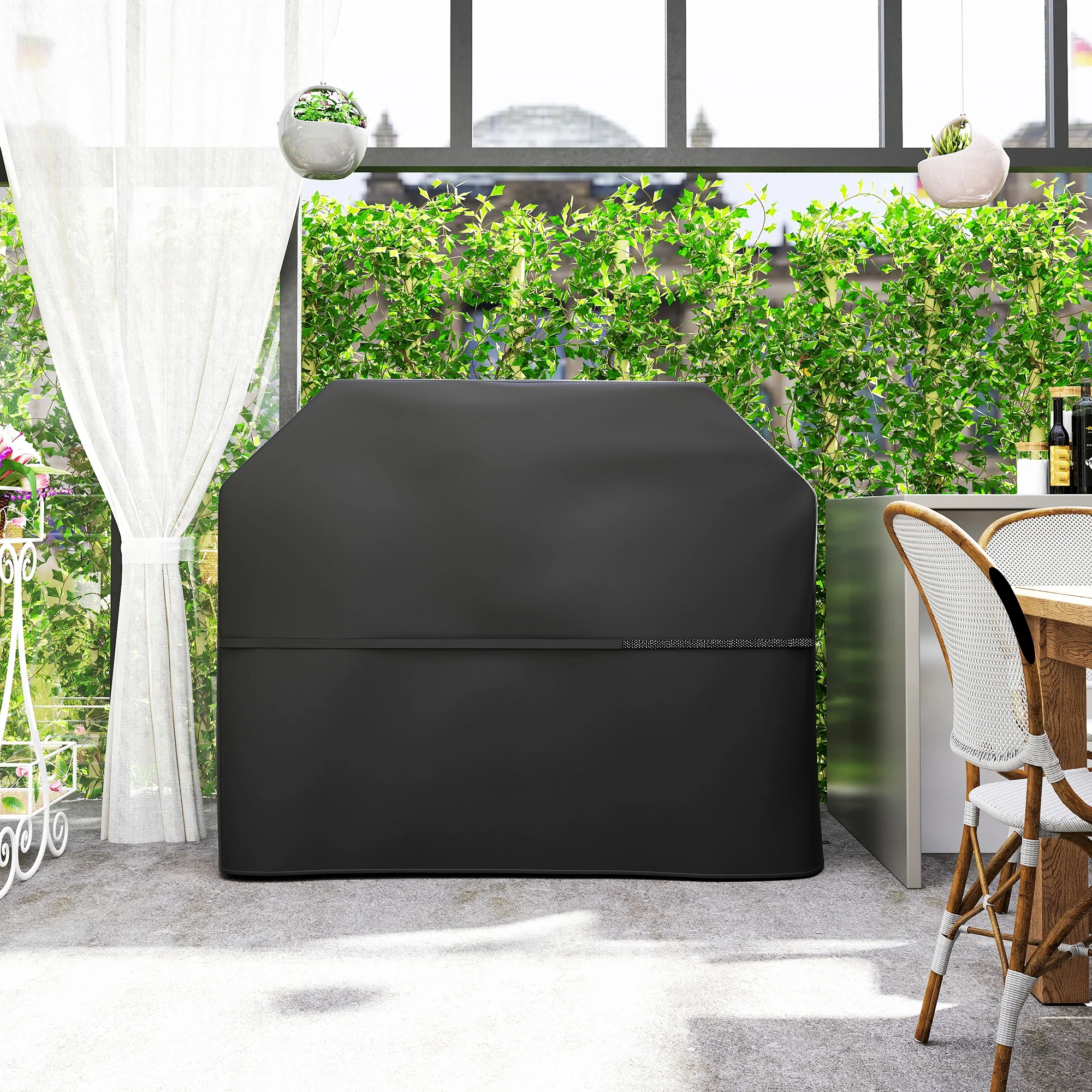 Outsunny Barbecue Cover, Waterproof UPF30+ Rip-Proof, 147 x 61 x 122 cm - Image 8