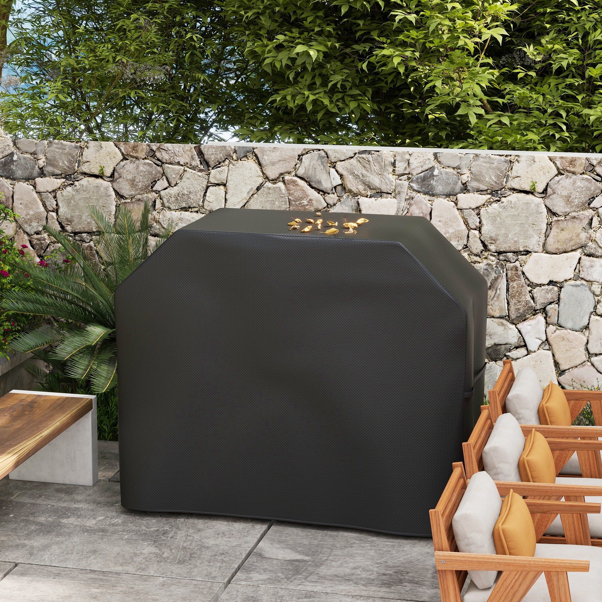 Outsunny Barbecue Covers, Waterproof UV Protection Rip-Proof, 147 x 61 x 120cm - Image 7