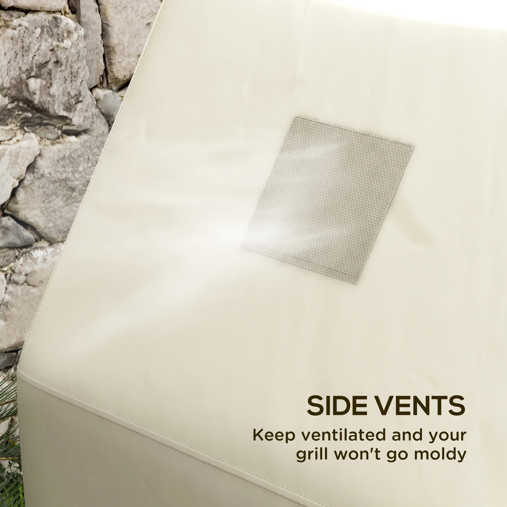 Outsunny Barbecue Covers, Waterproof UV Protection Rip-Proof, 188 x 71 x 125cm - Image 6