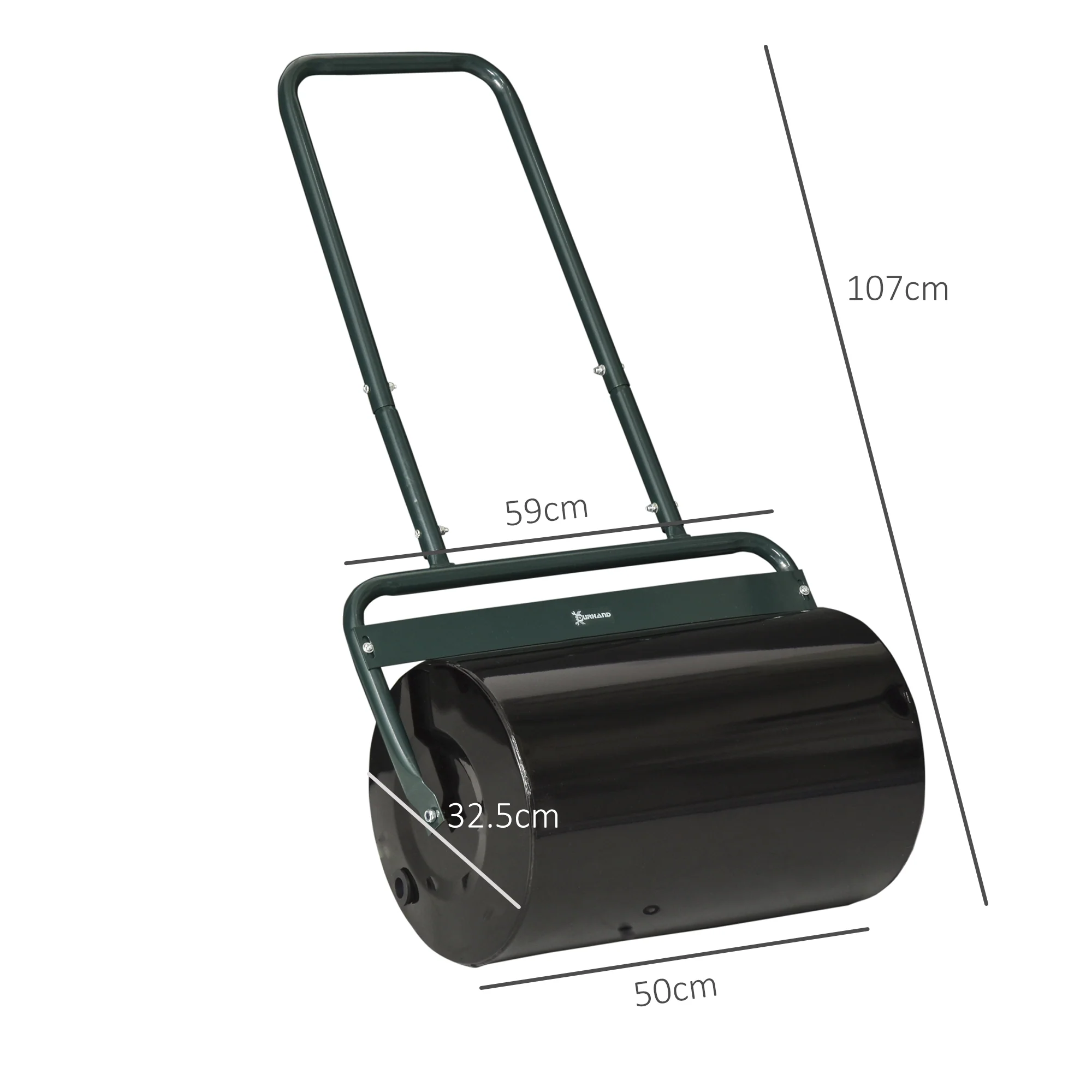 Outsunny Combination Push W/ 38L Sand Or Water Garden Dark Green - Image 5