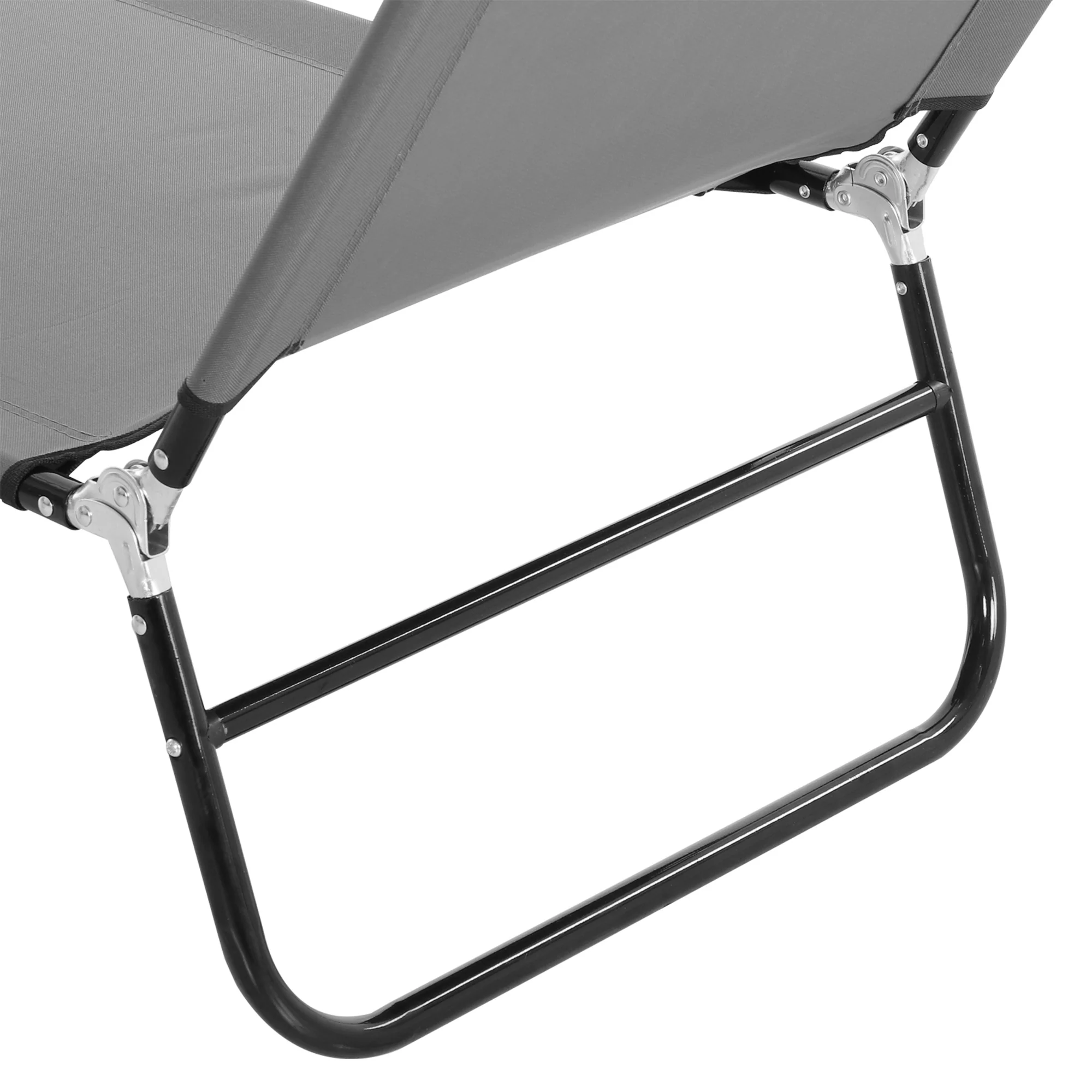 Outsunny Folding Sun Loungers Set Of 2 With Adjustable Backrest - Image 36