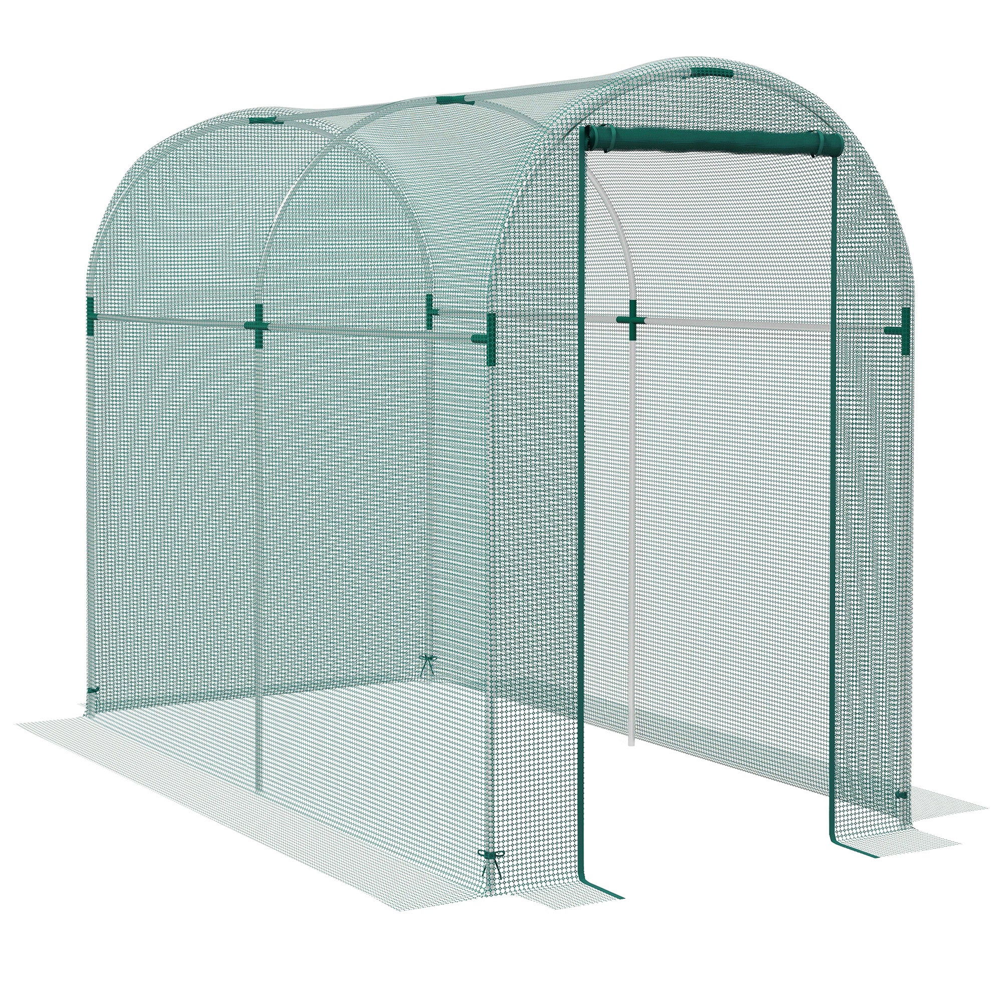 Outsunny Fruit Cage, Plant Protection Tent, Green - Image 10