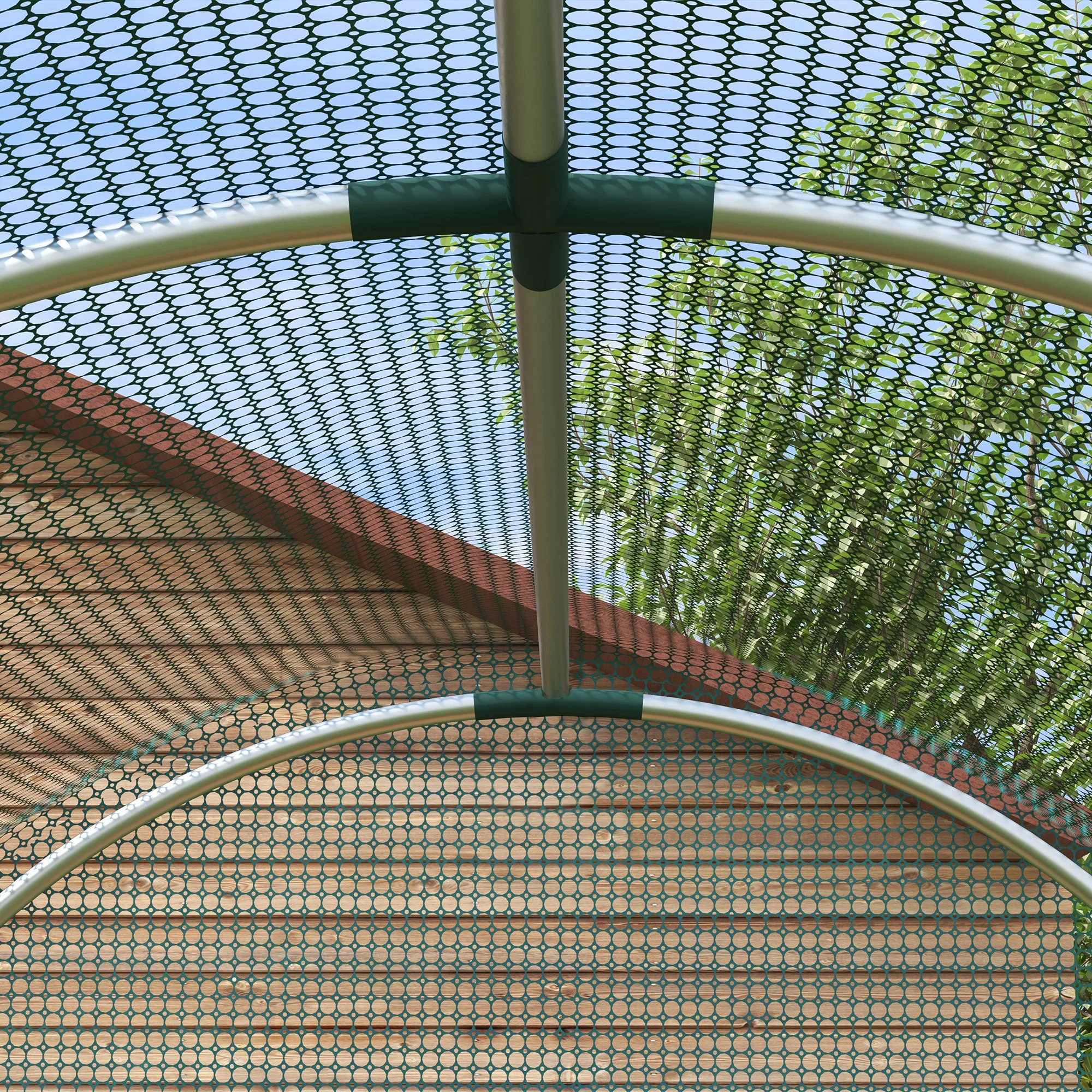 Outsunny Fruit Cage, Plant Protection Tent, Green - Image 18