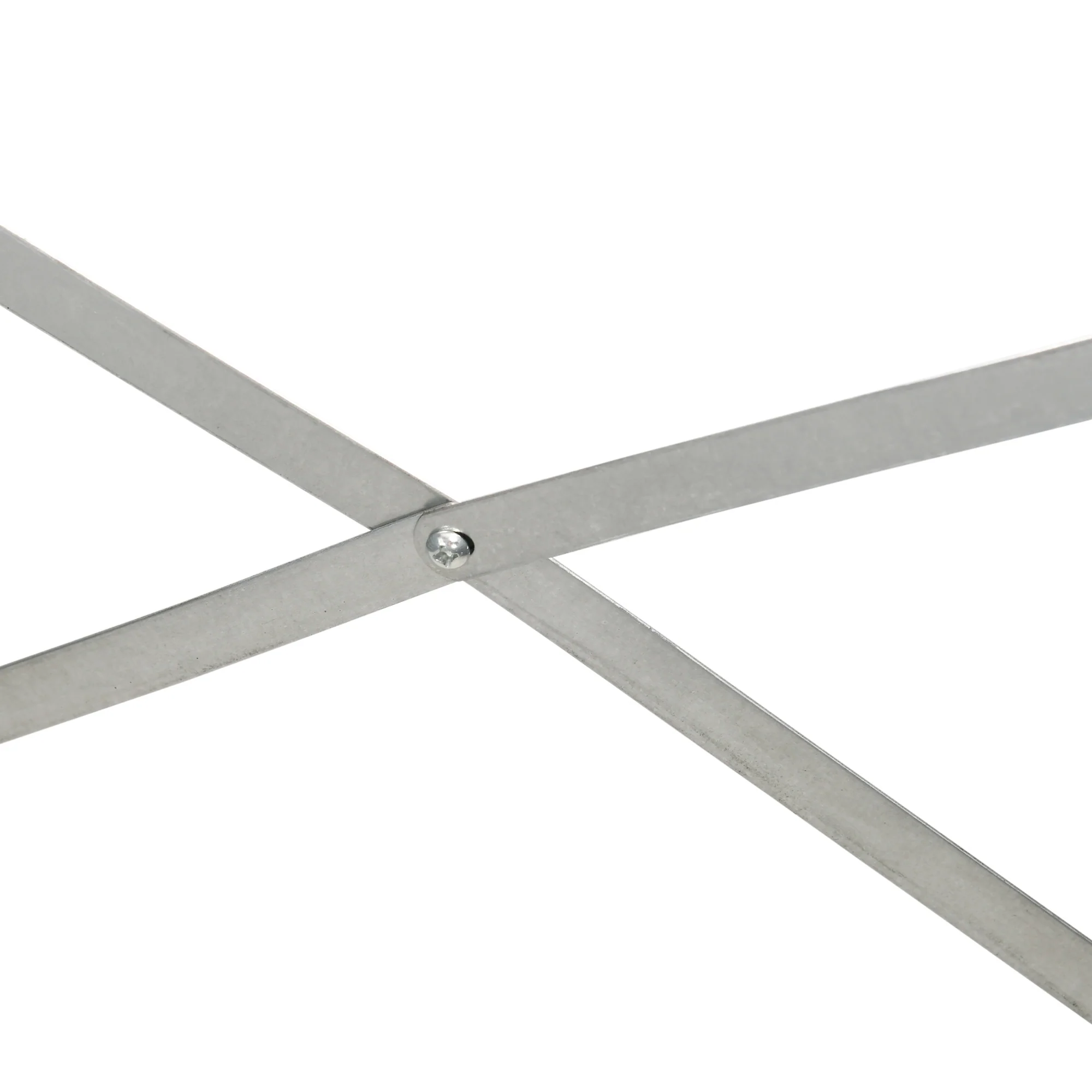 Outsunny Galvanised Steel Outdoor Raised Bed w/ Reinforced Rods, Light Grey - Image 8