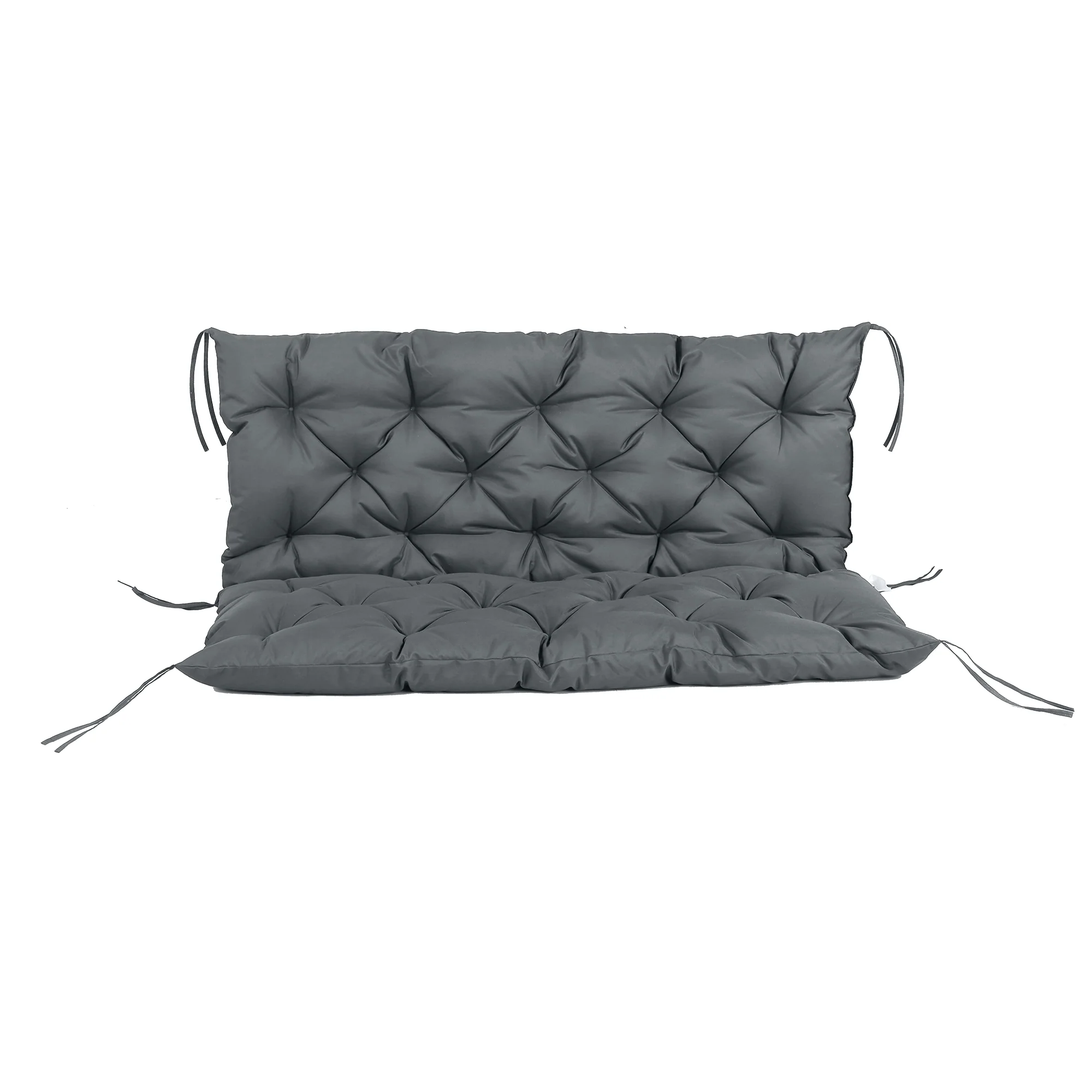 Outsunny Garden Bench Cushion 2 Seater Swing Chair Cushion Outdoor Seat Pad - Image 7