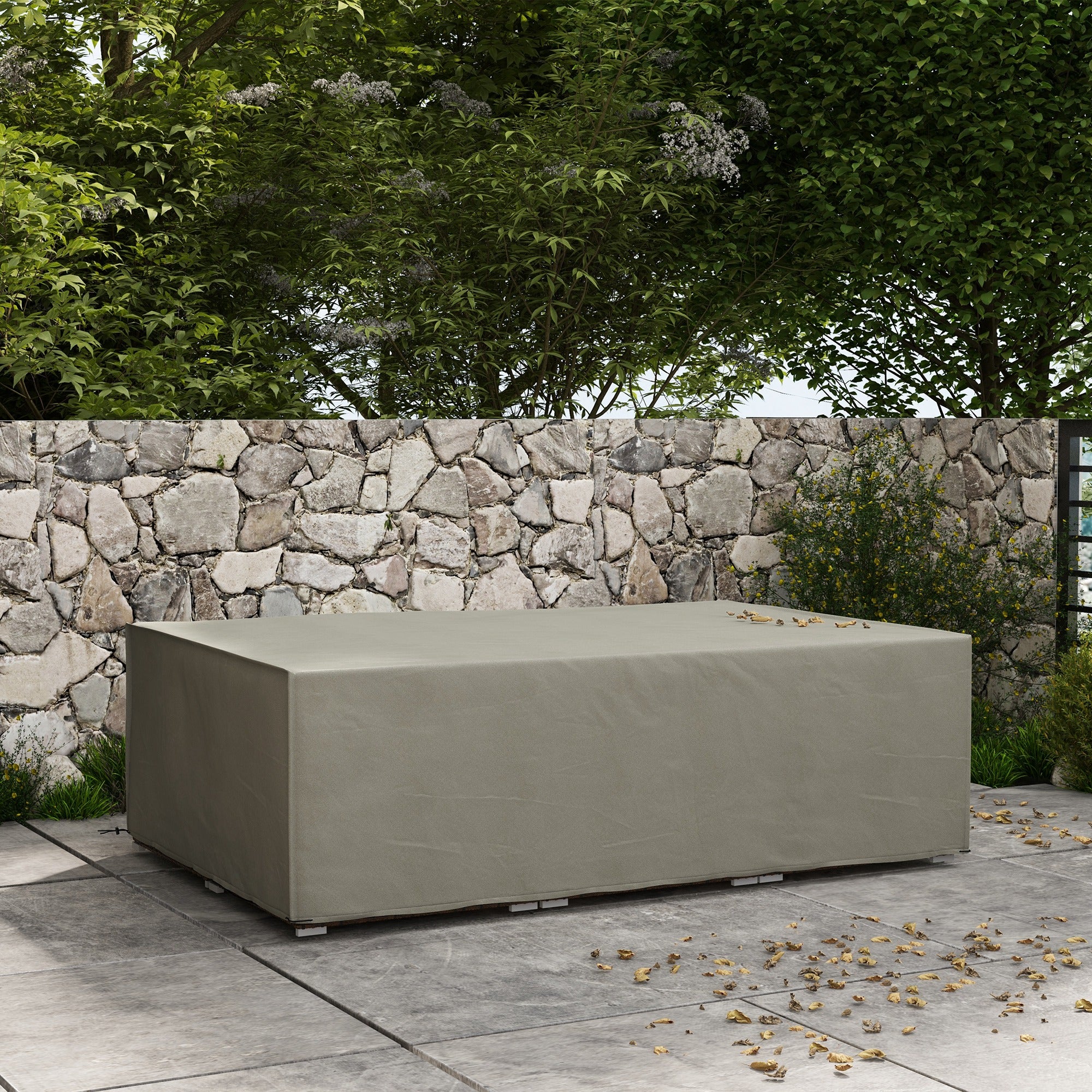 Outsunny Garden Furniture Cover Outdoor Waterproof Rattan Set Rain Protection - Image 7
