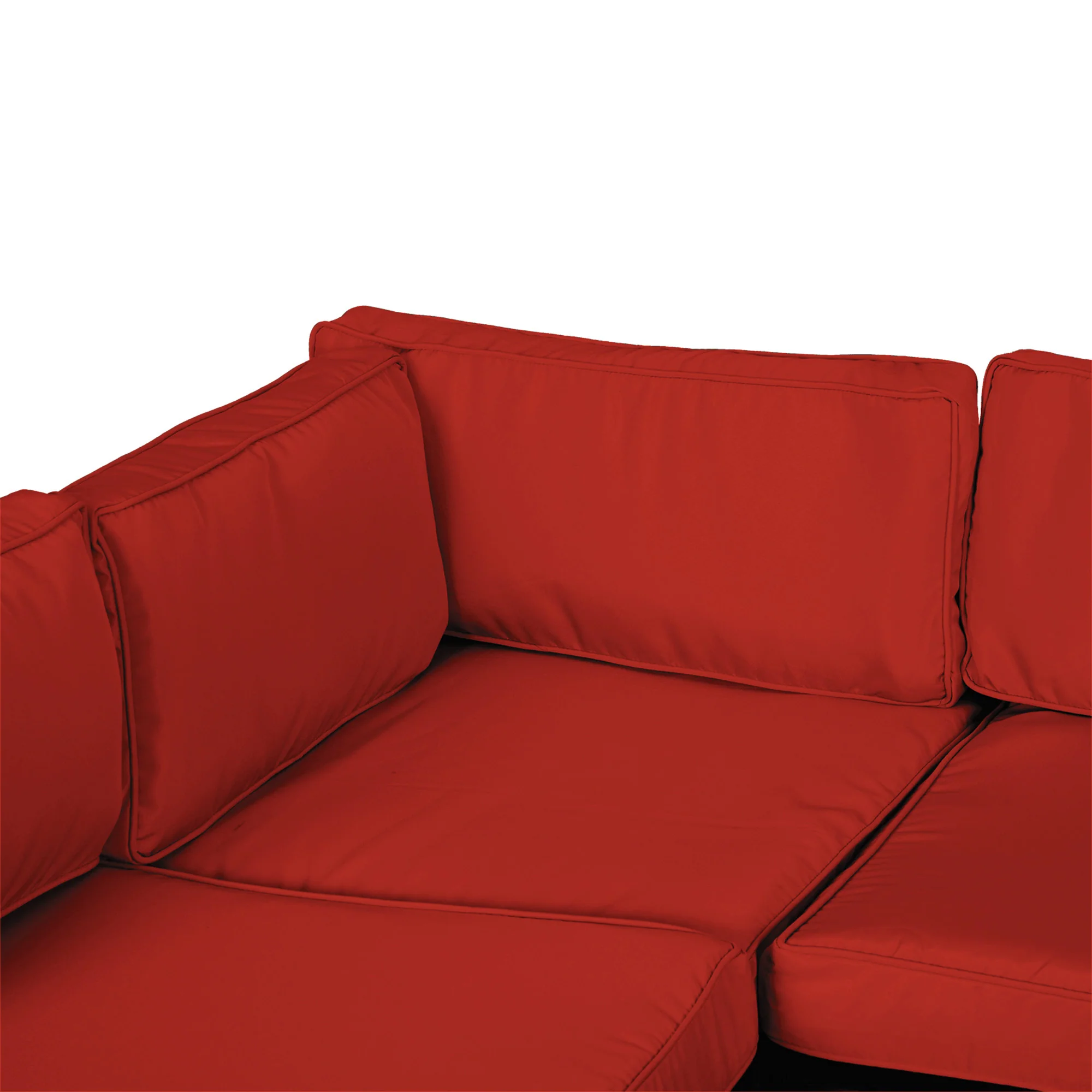 Outsunny Garden Rattan Sofa Set Polyester Cover Replacement No Cushion - Image 26