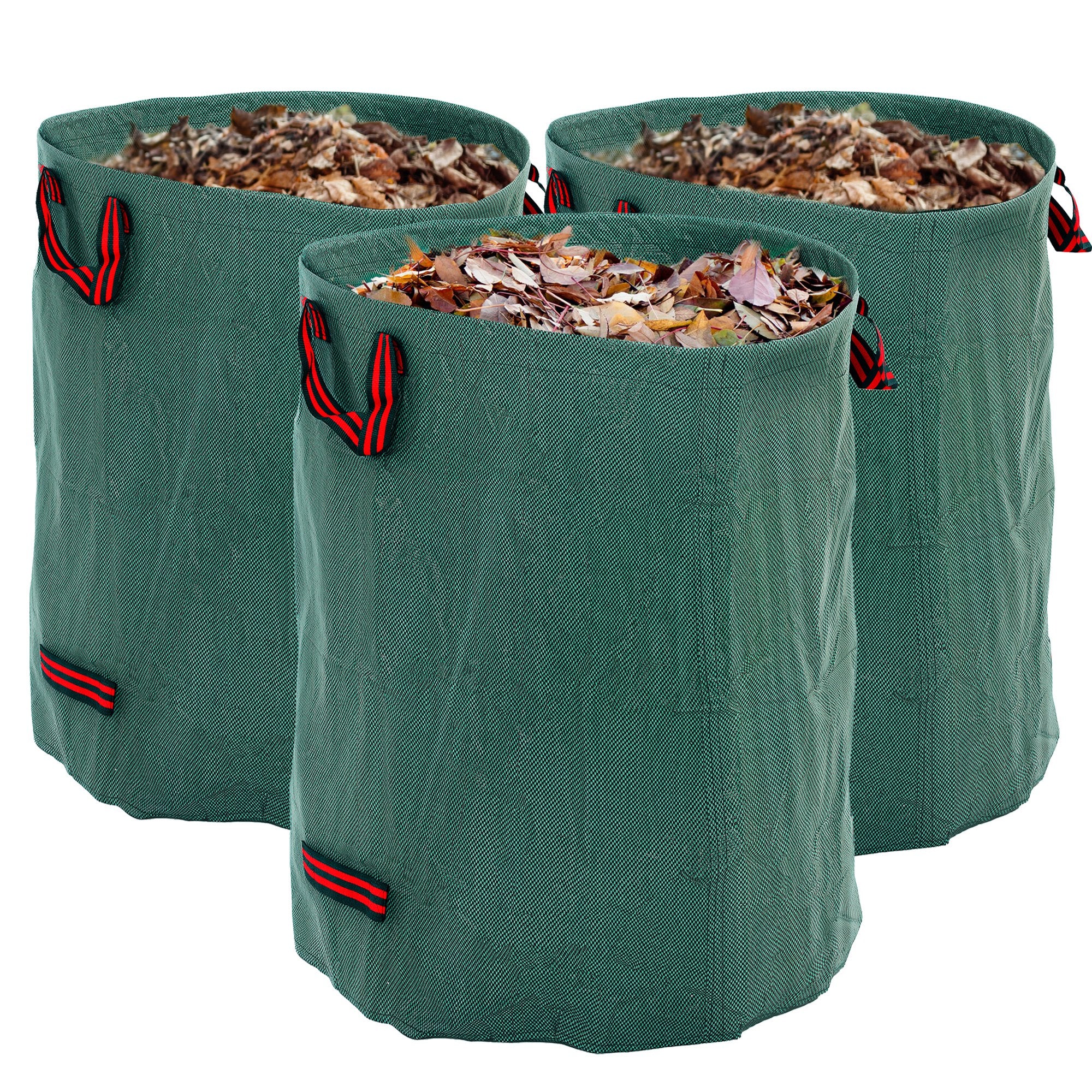 Outsunny Garden Waste Bags, 300L X 3 Heavy Duty Garden Sacks - Image 10
