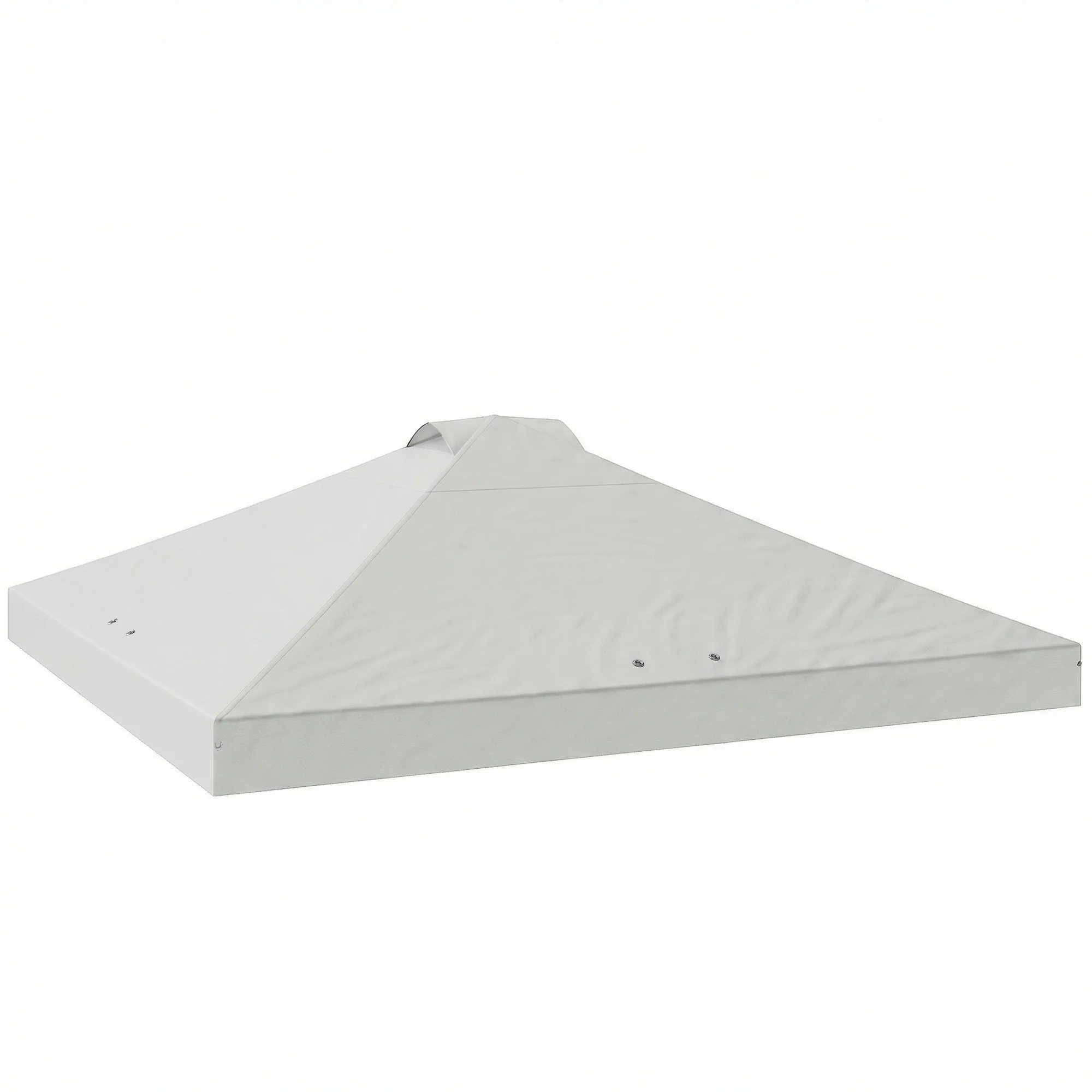 Outsunny Gazebo Roof Replacement UV50+ Waterproof 3x3(m) White