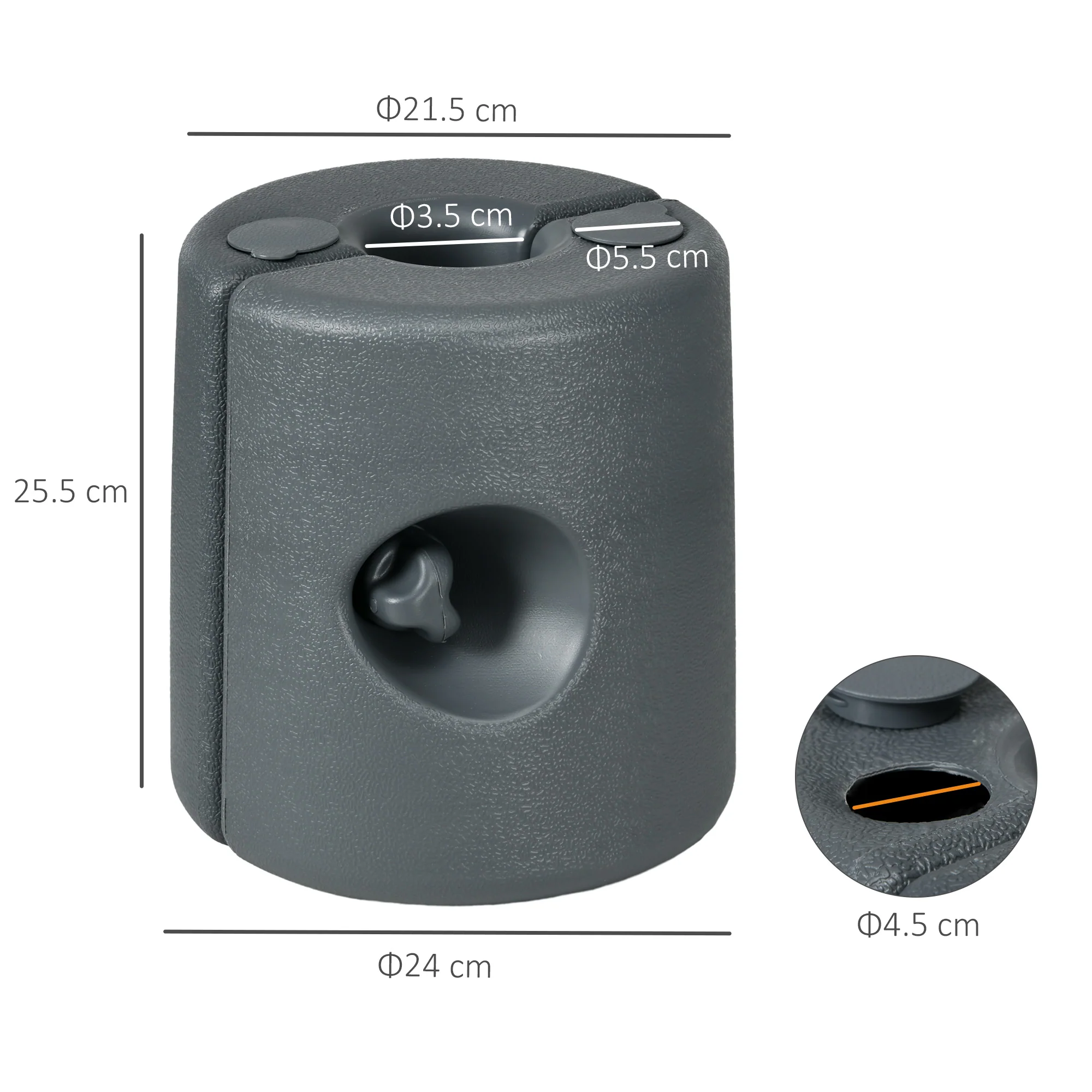 Outsunny Gazebo Weights Set Of 4 For Pop Up Gazebo, 48KG - Image 3