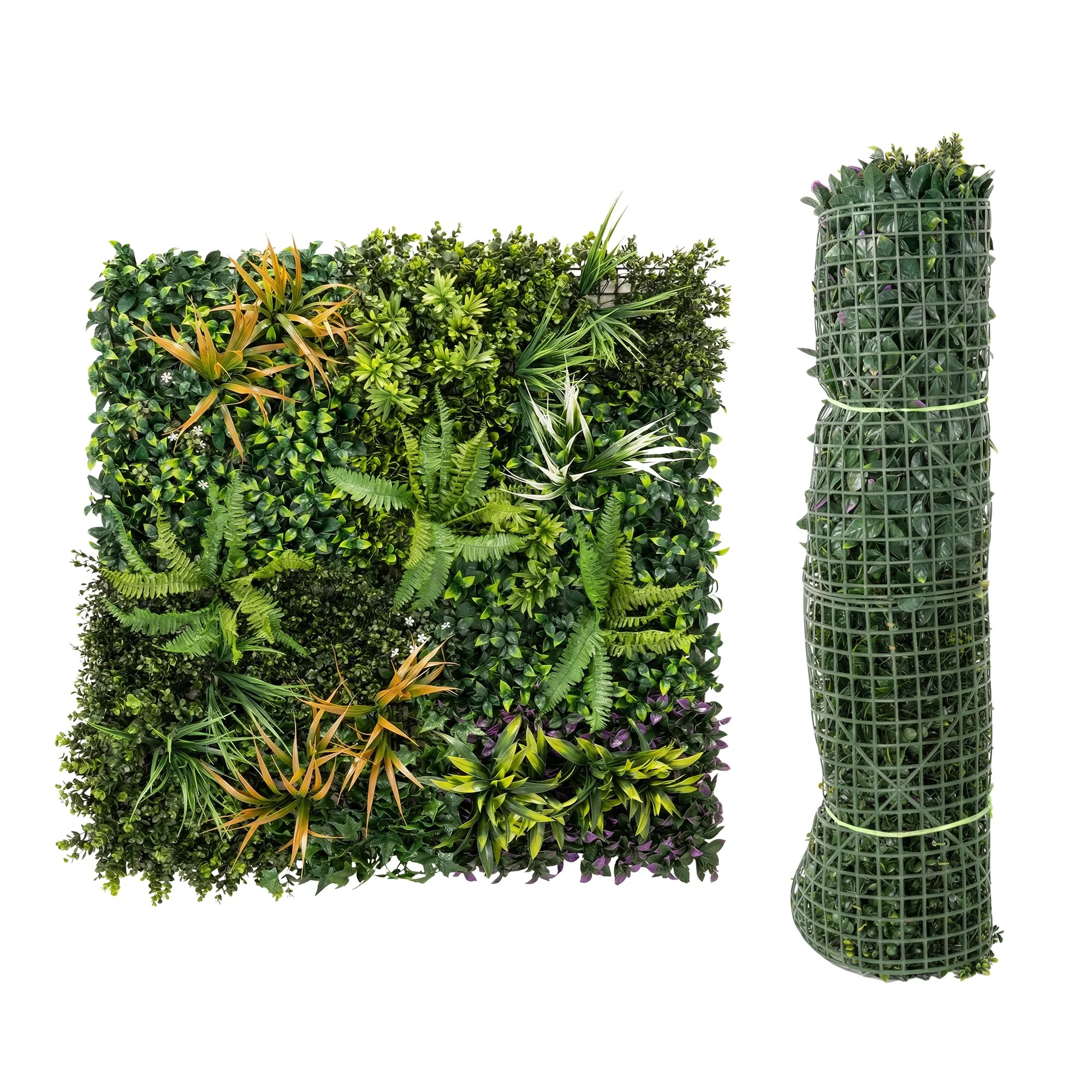 Outsunny Grass Wall Panels, Greenery Backdrop Panels, Green