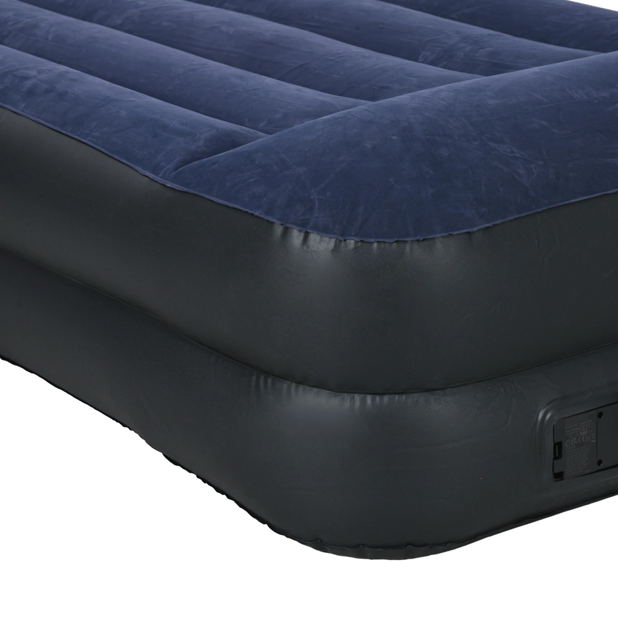 Outsunny King Inflatable Mattress with Electric Pump and Integrated Pillow - Image 8