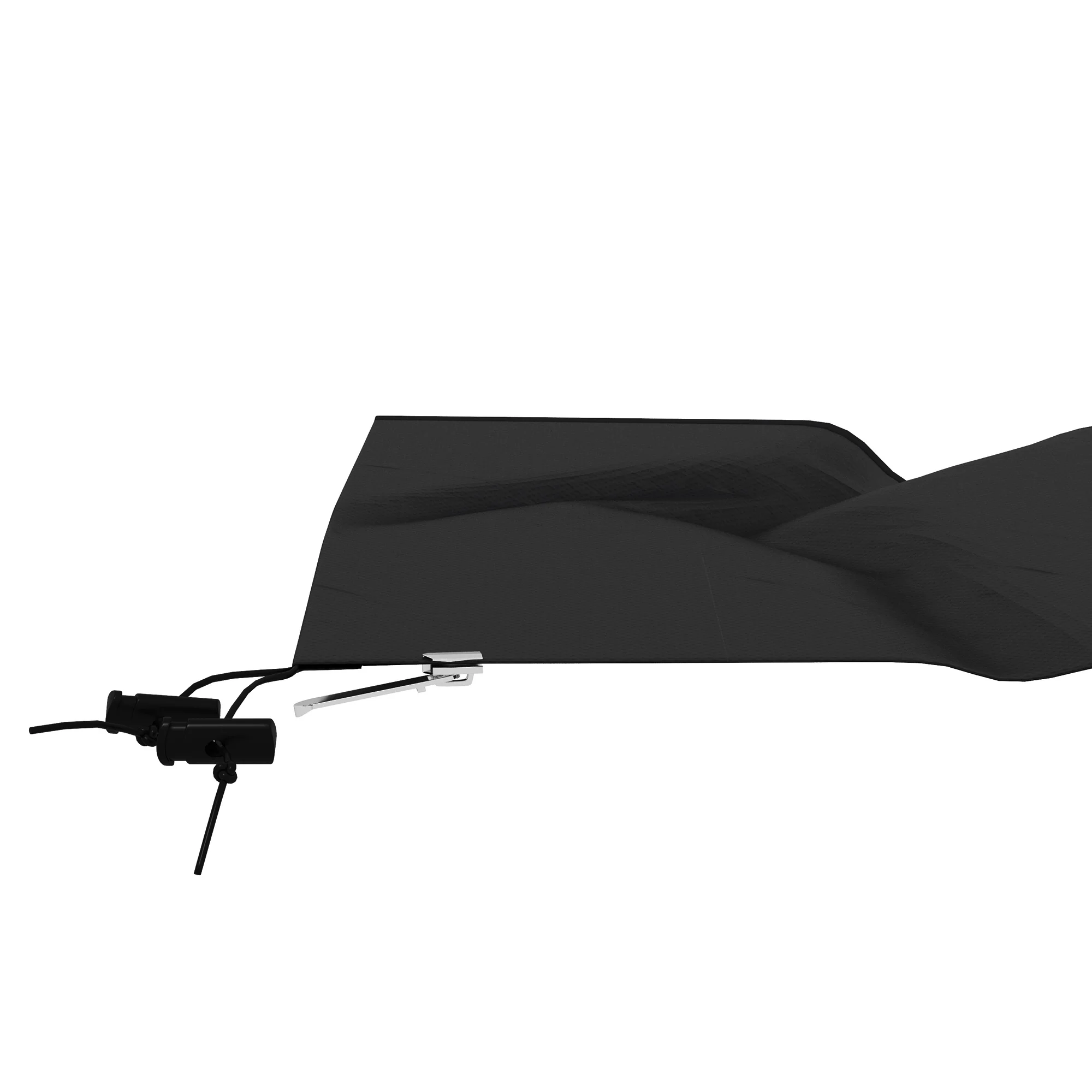 Outsunny Parasol Cover, Patio Cantilever Cover, Banana Umbrella Cover, Black - Image 8