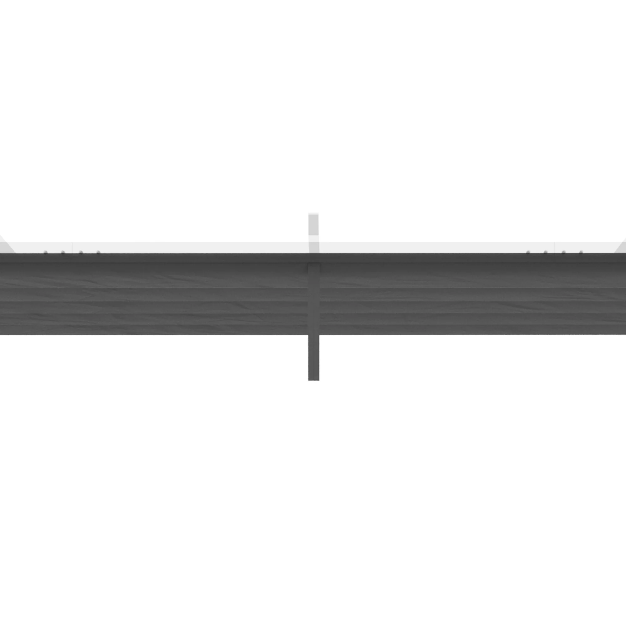 Outsunny Pergola Shade Cover Replacement Canopy for 4 x 3(m) Pergola, Grey - Image 7