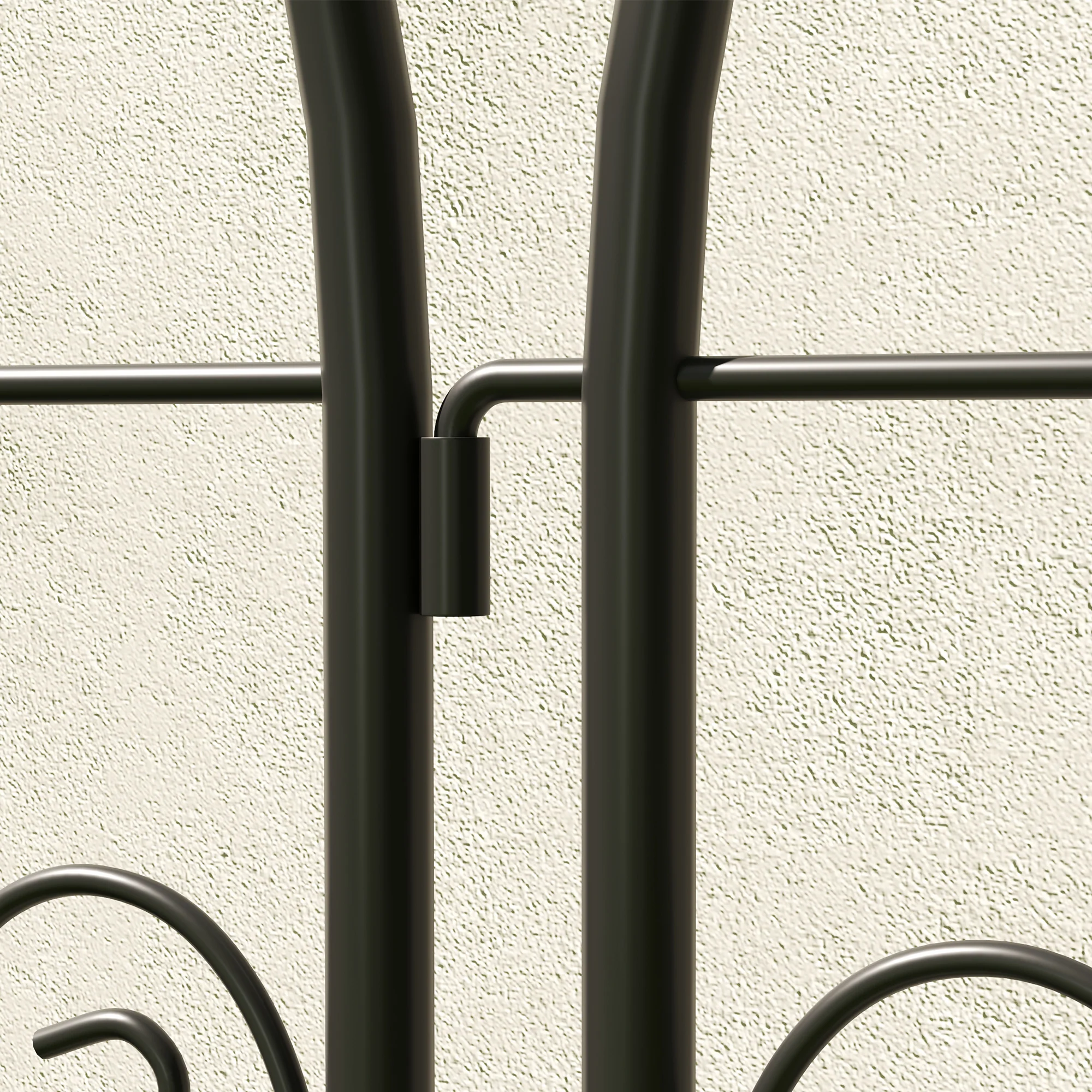 Outsunny Set of 2 Metal Garden Trellis, Outdoor Trellis Panels, 150 x 50 cm - Image 18